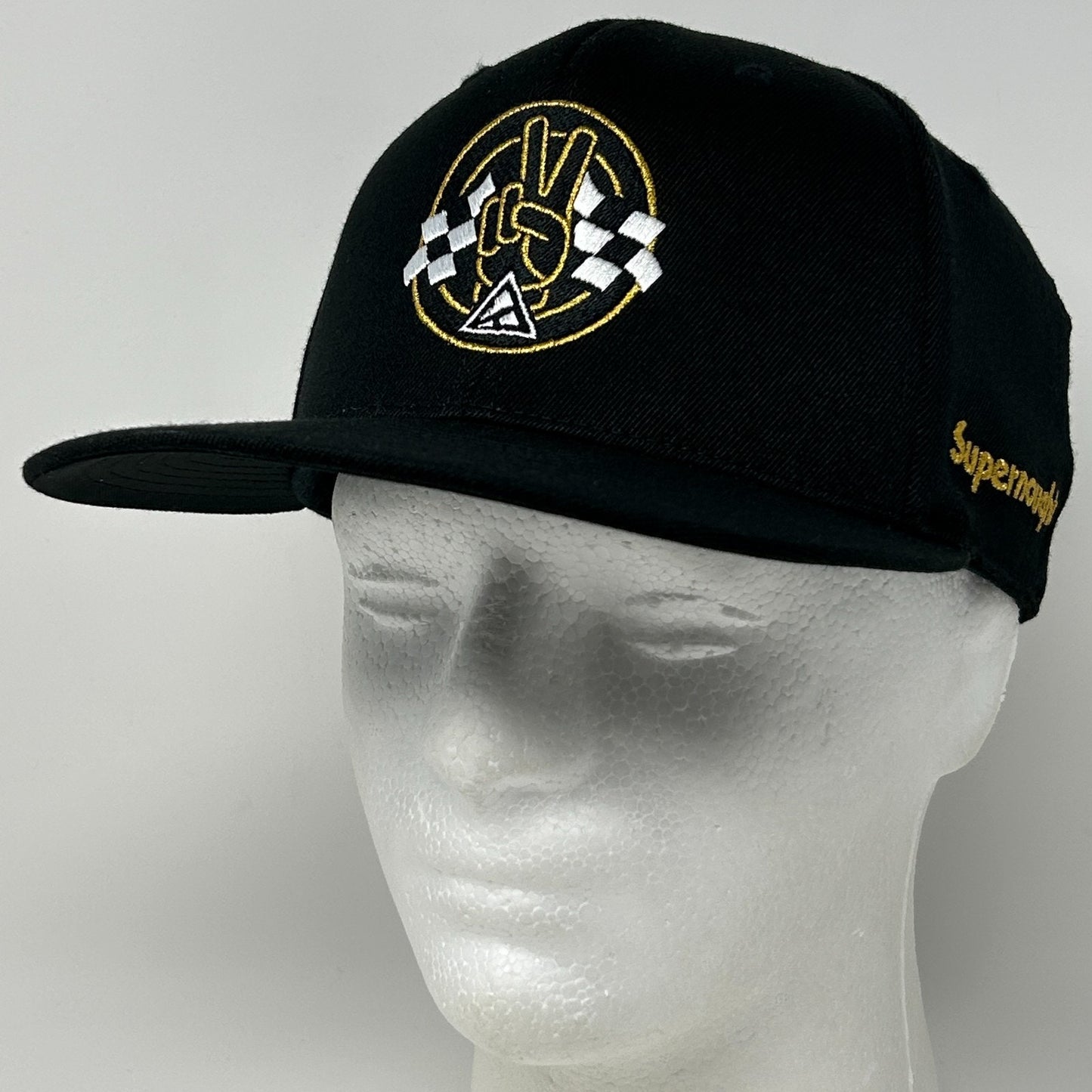 Forbidden Supernought Hat Baseball Cap Mountain Bike MTB Bicycle Snapback Black