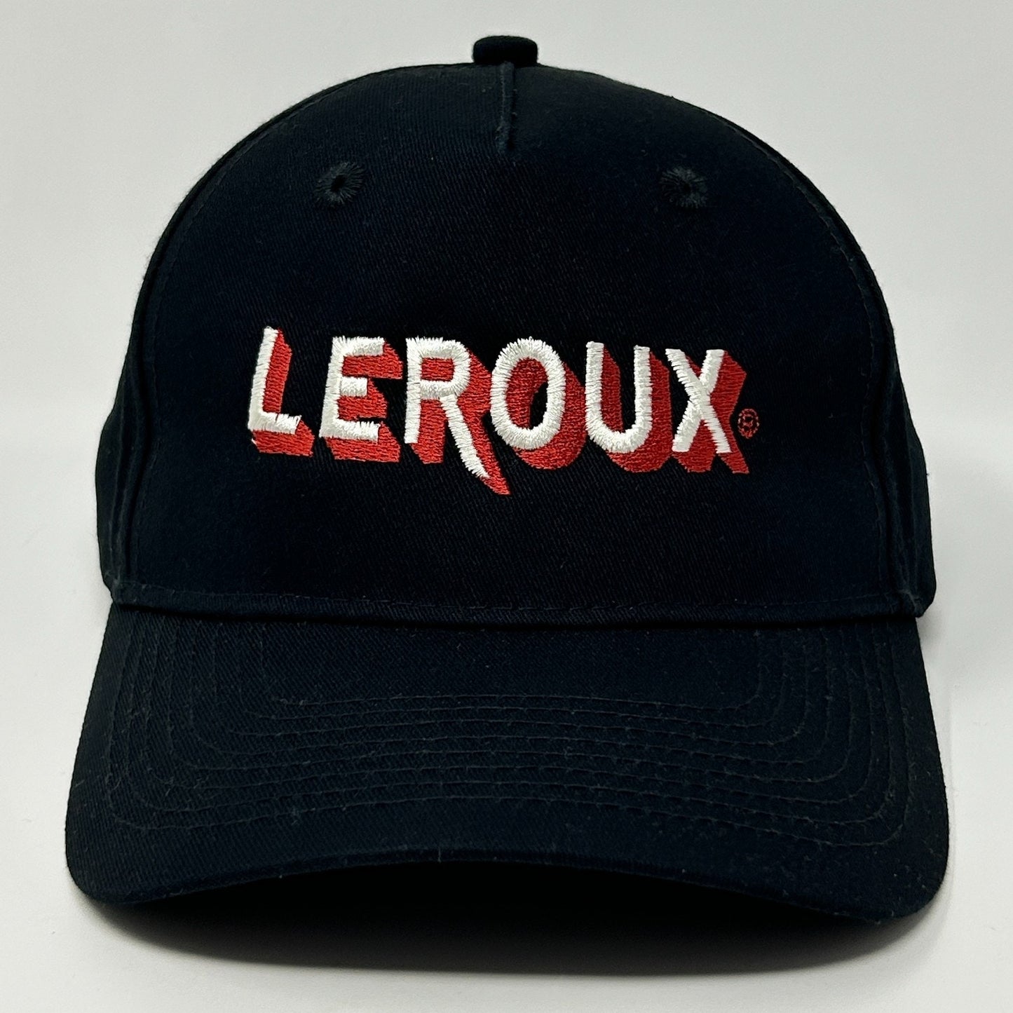 Leroux Hat Cap Black Brandy Liquor Liqueur Schnapps Alcoholic Beverage Strapback