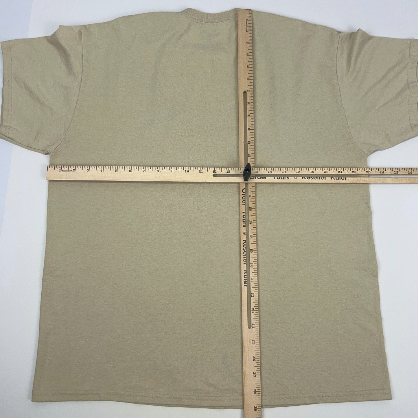 Jeep Only T Shirt Unisex XL X-Large Beige 4x4 Wrangler Offroading Short Sleeve