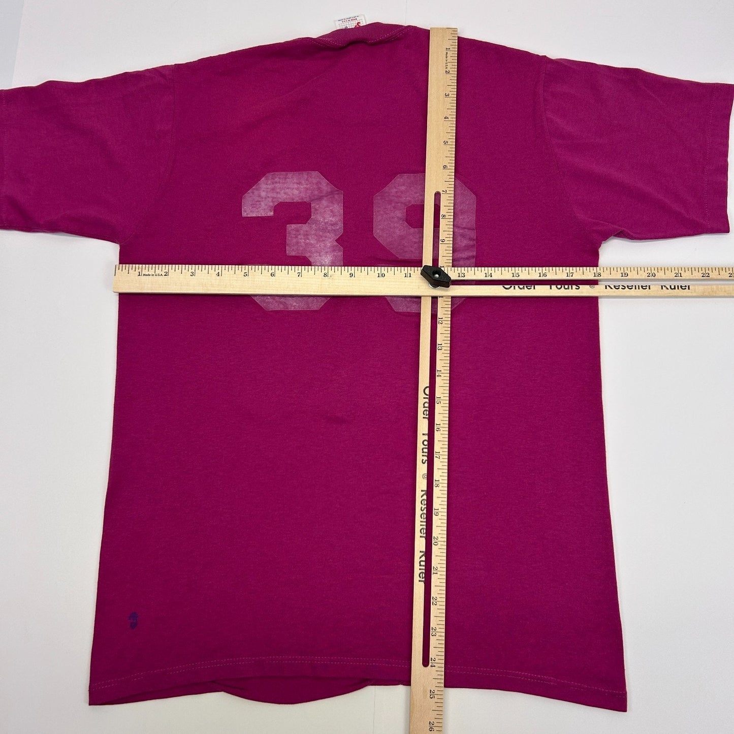 Vintage Cinnaminson Soccer Club T Shirt Mens S Small Purple 90s New Jersey USA