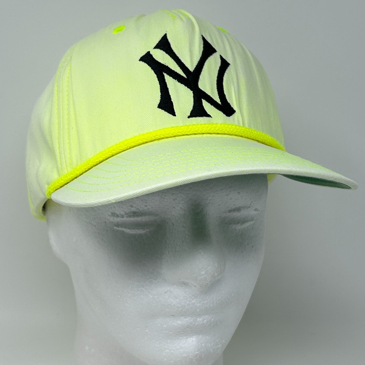 New York NY Yankees Hat Baseball Cap MLB American Needle Snapback Neon Yellow