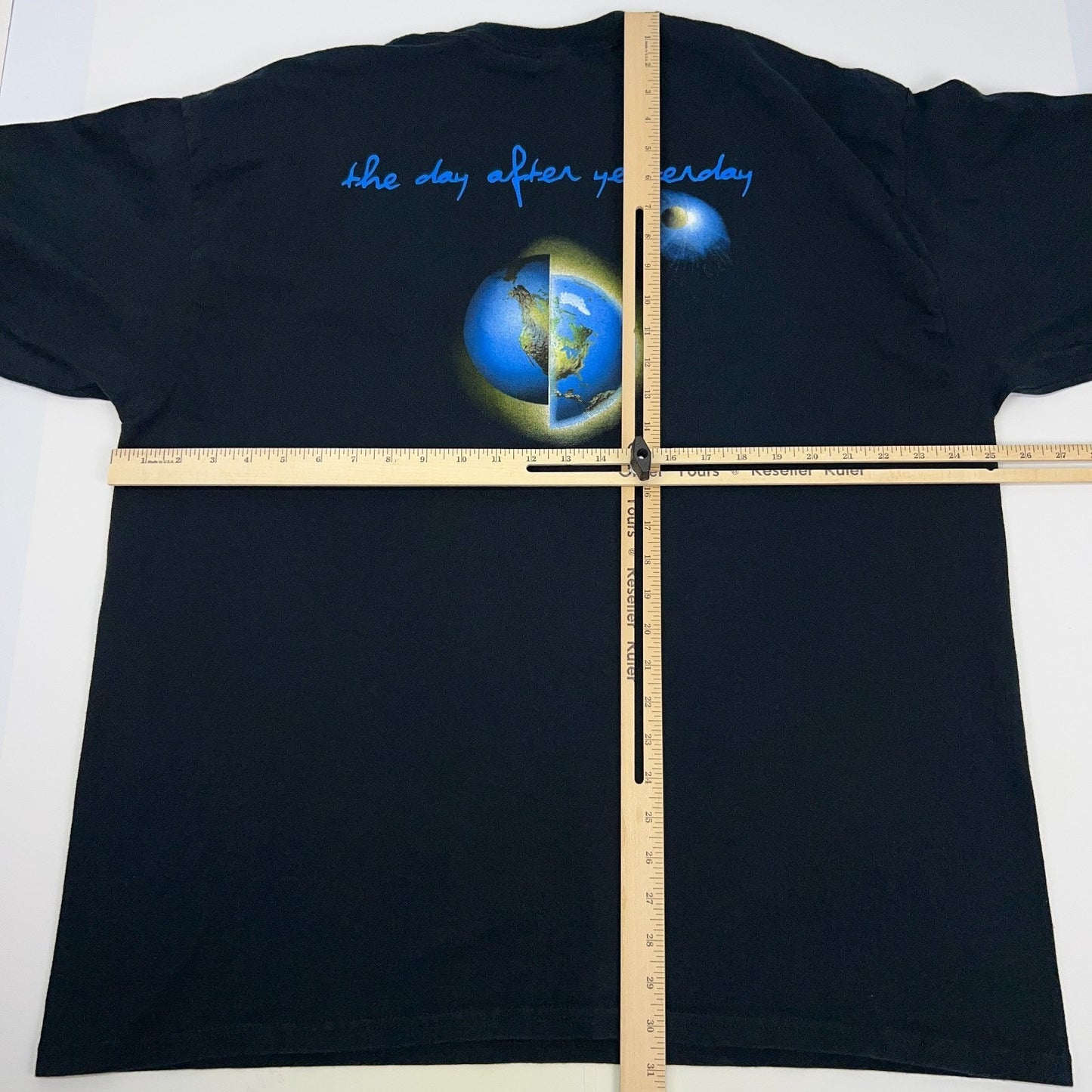 Vintage Y2Ks Rick Springfield The Day After Yesterday T Shirt Black Tee 2XL XXL