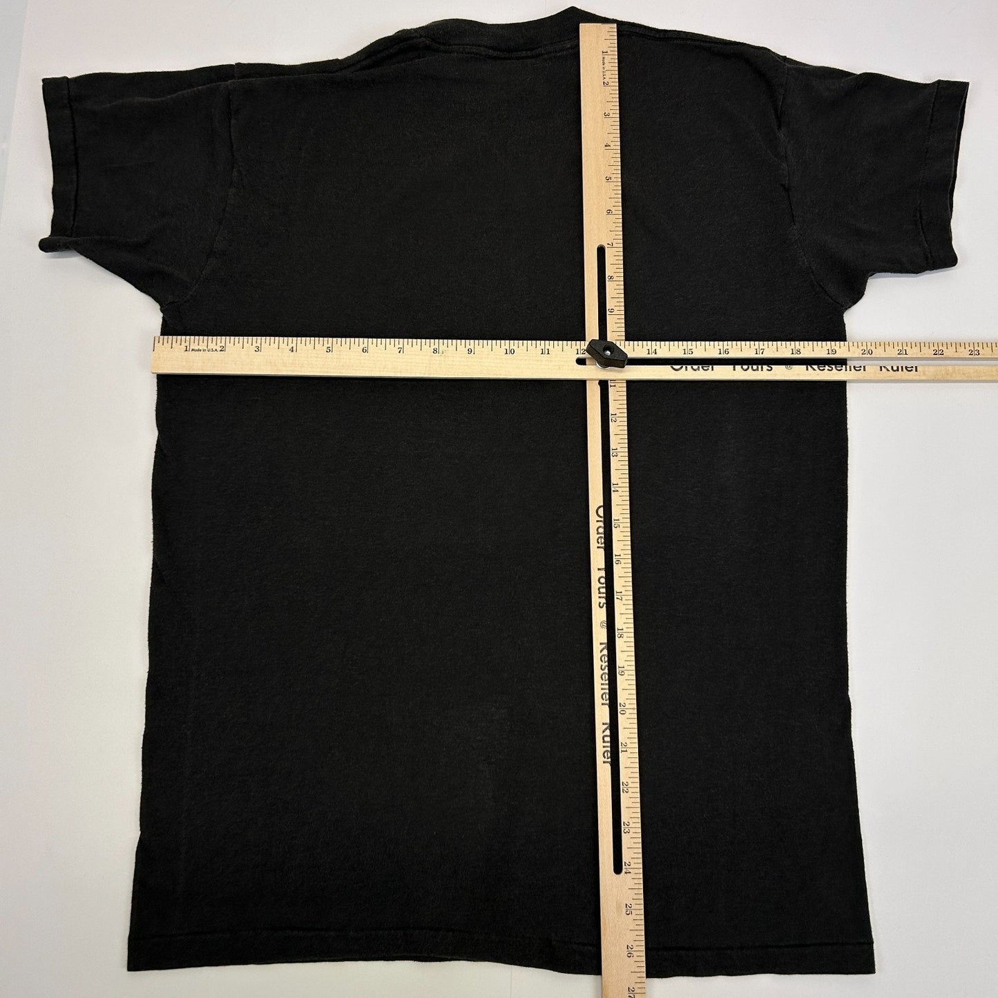 Vintage Superman Glitter Logo T Shirt Mens M Medium Black 80s DC Comics Tee