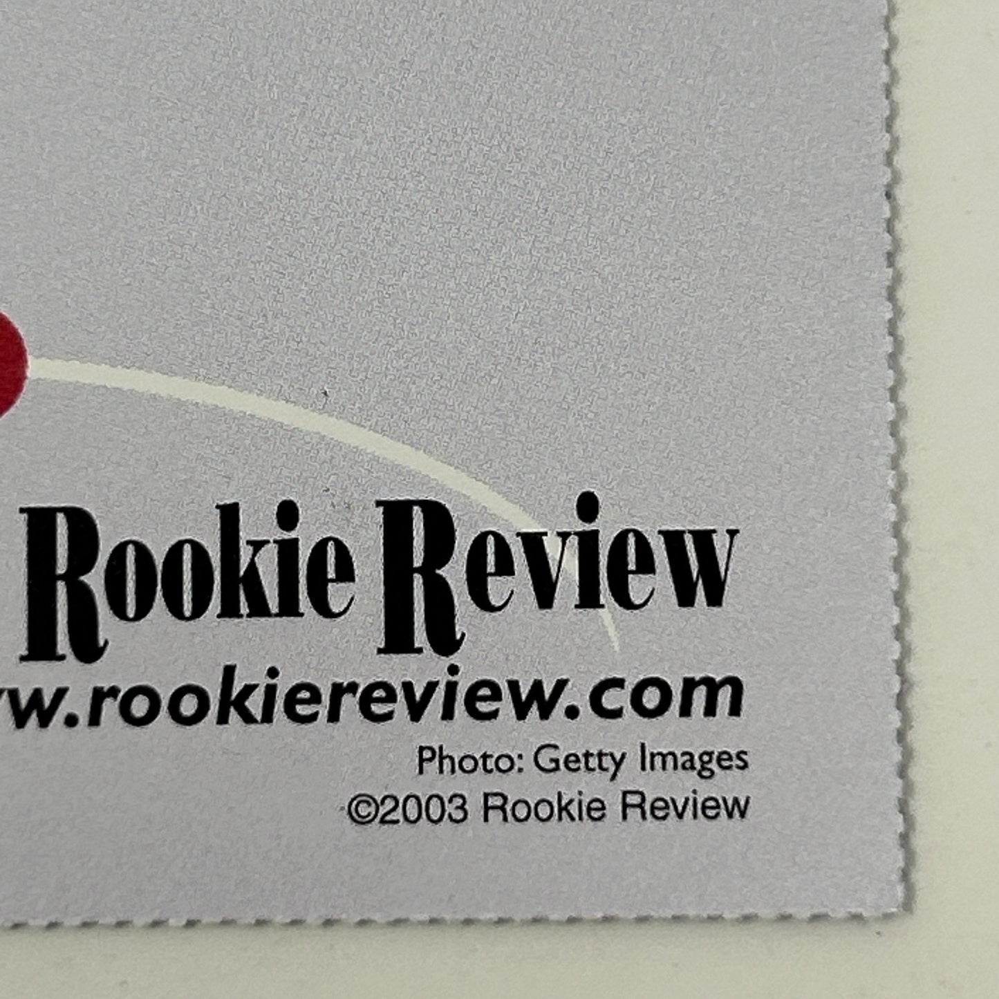 Jennie Finch Autographed Trading Card 2003 Rookie Review Signed Authenticated