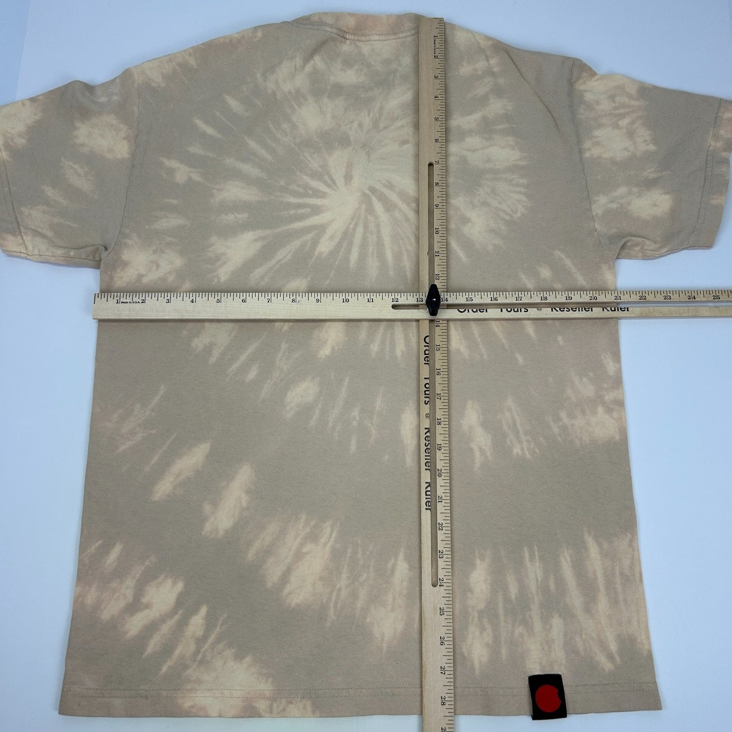 Cookies Clothing T Shirt Streetwear SF Beige Tie Dye Graphic Tee Mens L Large
