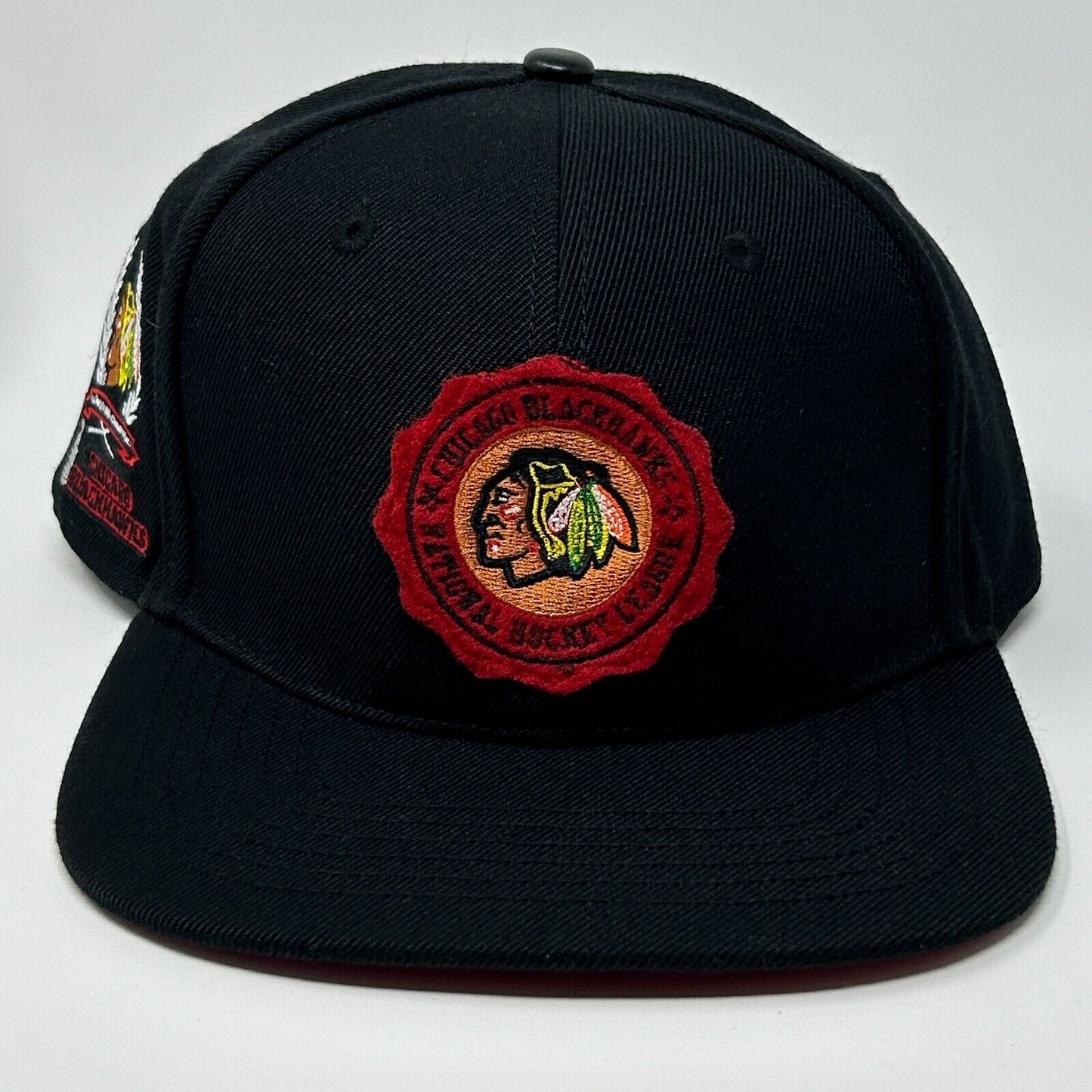 Chicago Blackhawks Hat Cap Pro Standard Stanley Cup Wool Blend Snapback Black