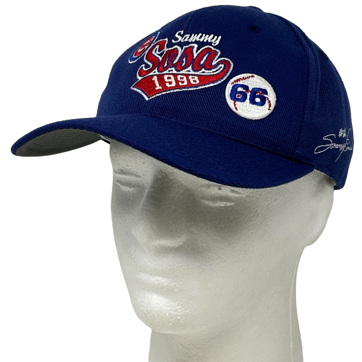 Vintage 90s Chicago Cubs Sammy Sosa Hat Baseball Cap Sports Specialties Snapback - Neon Vintage