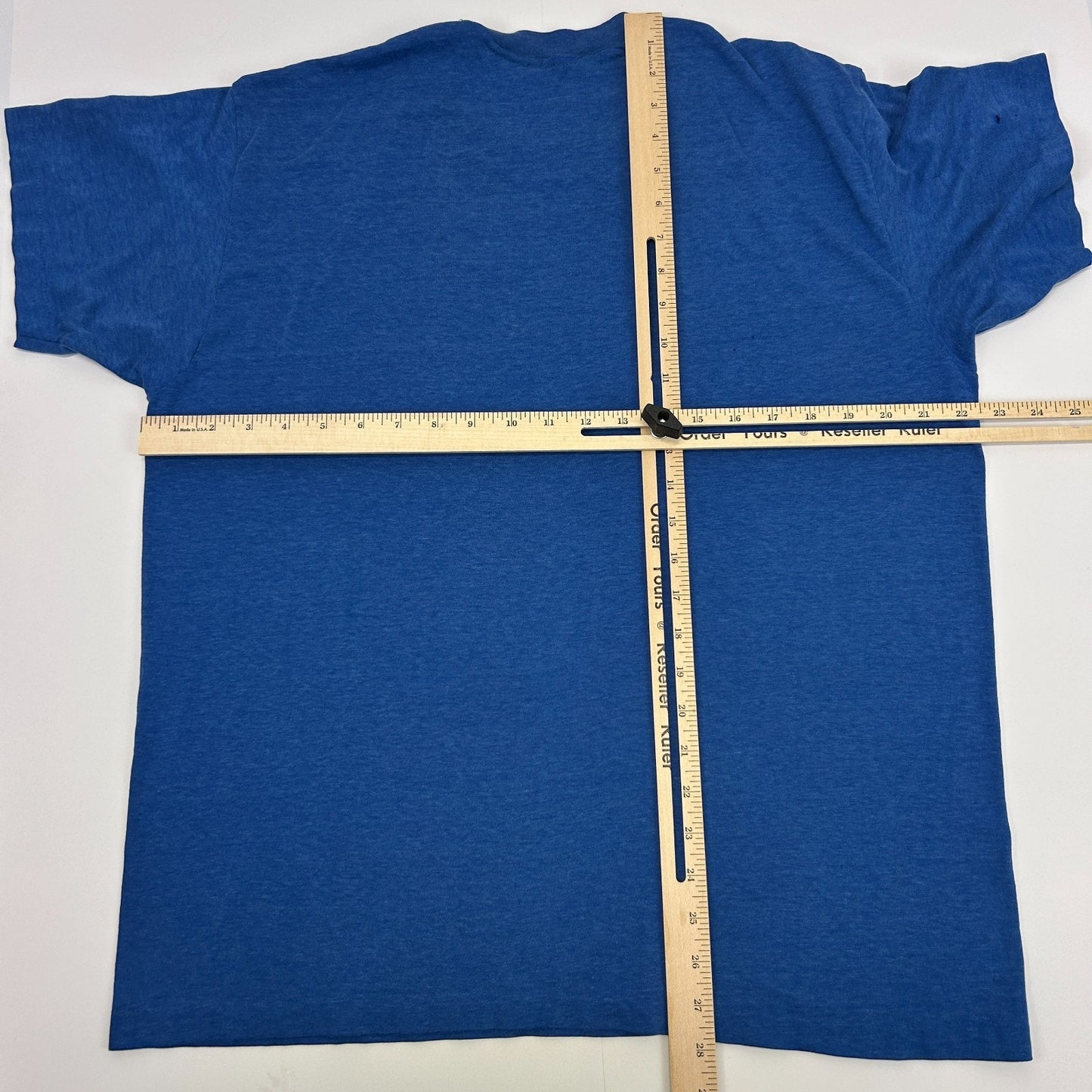 Vintage Distressed McIntyre Madness T Shirt Mens XL X-Large Blue 80s JS Browns