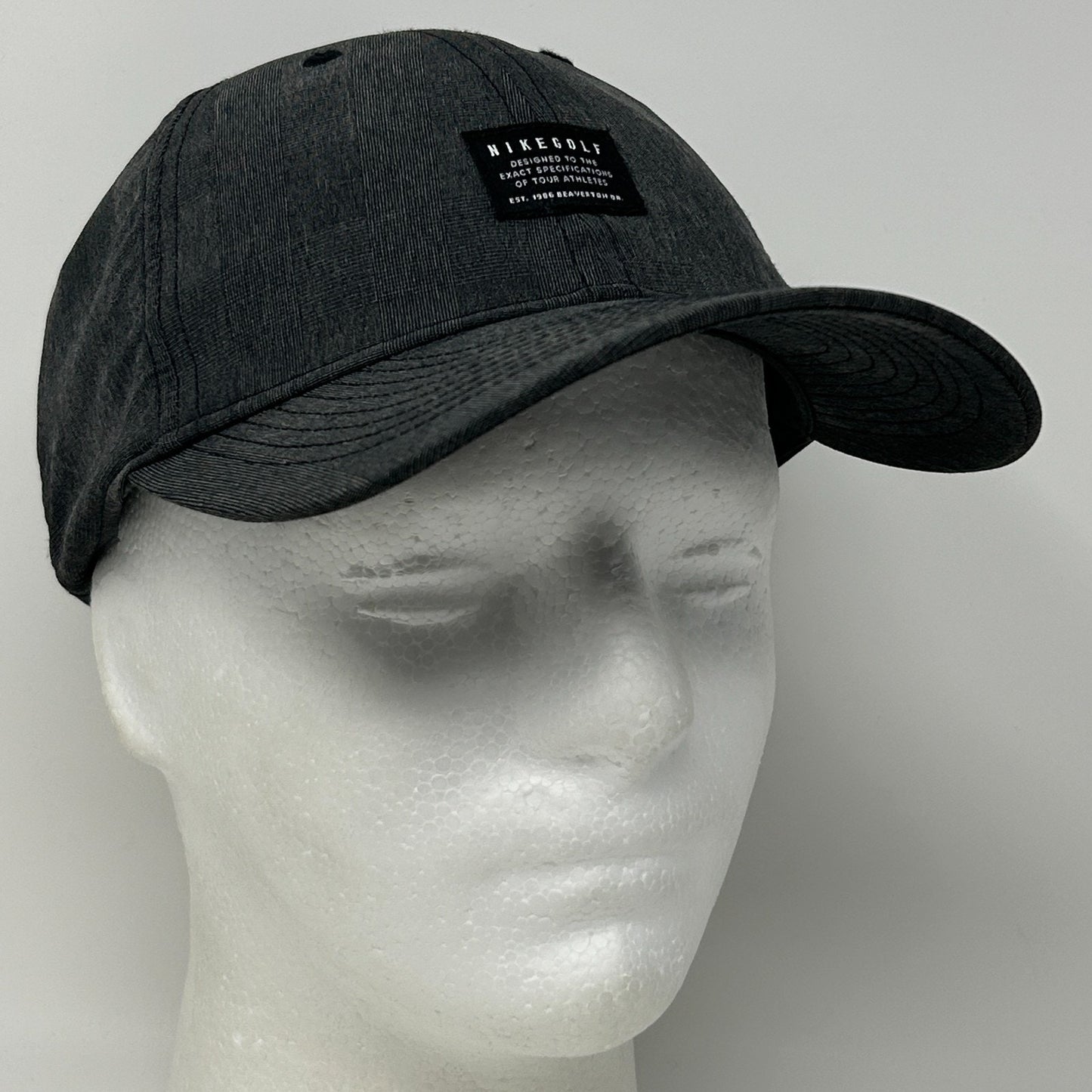 Nike Golf Hat Baseball Cap Golfer Golfing Legacy91 Dri-Fit Strapback Gray - Neon Vintage