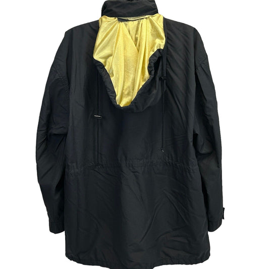 Vintage Purdue Boilermakers Football Hooded Jacket Mens 2XL XXL Black Champion - Neon Vintage