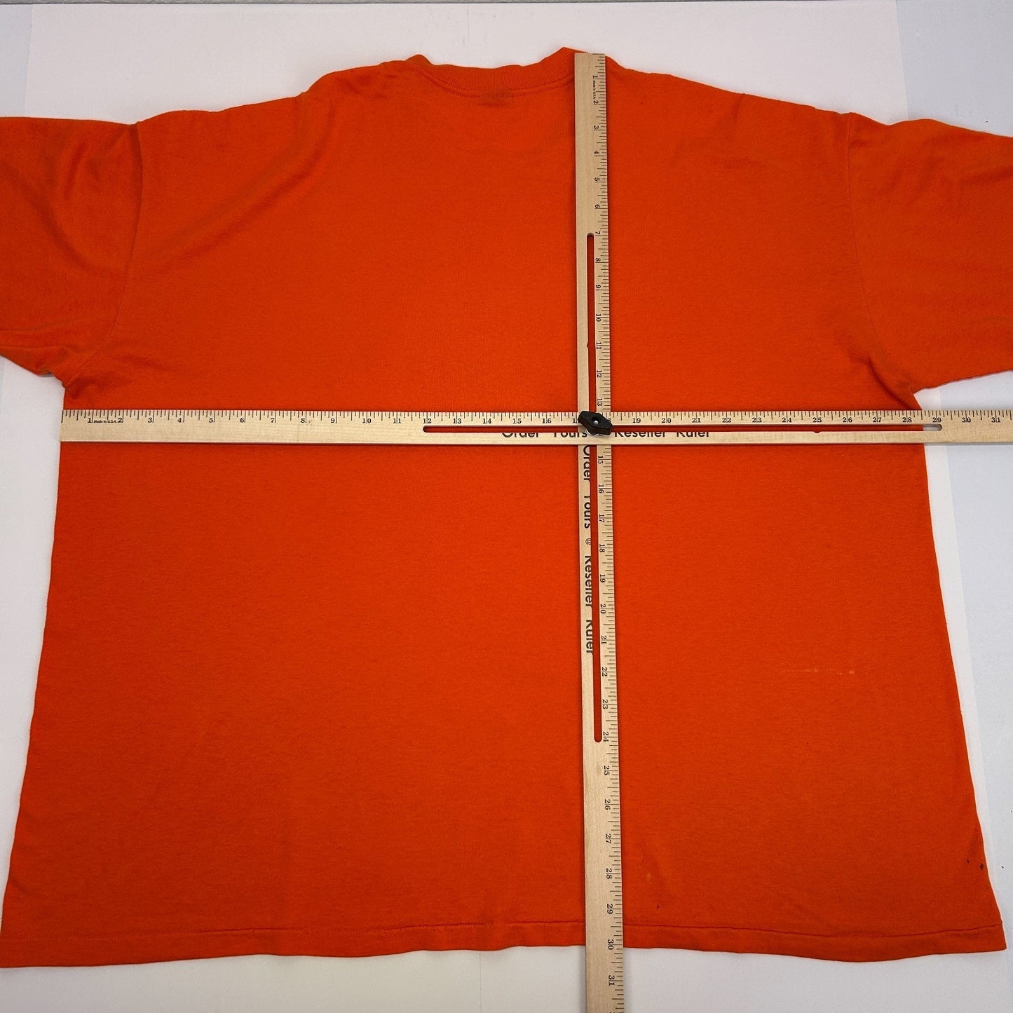 Vintage Chicago 5 NBC T Shirt Mens 4XL Orange 90s WMAQ TV Television Station USA