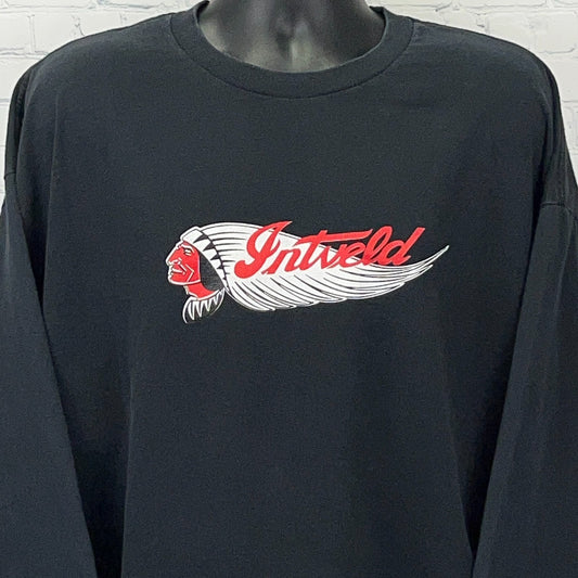 James Intveld Long Sleeve T Shirt 3XL XXXL Black Rockabilly Country Band Tee