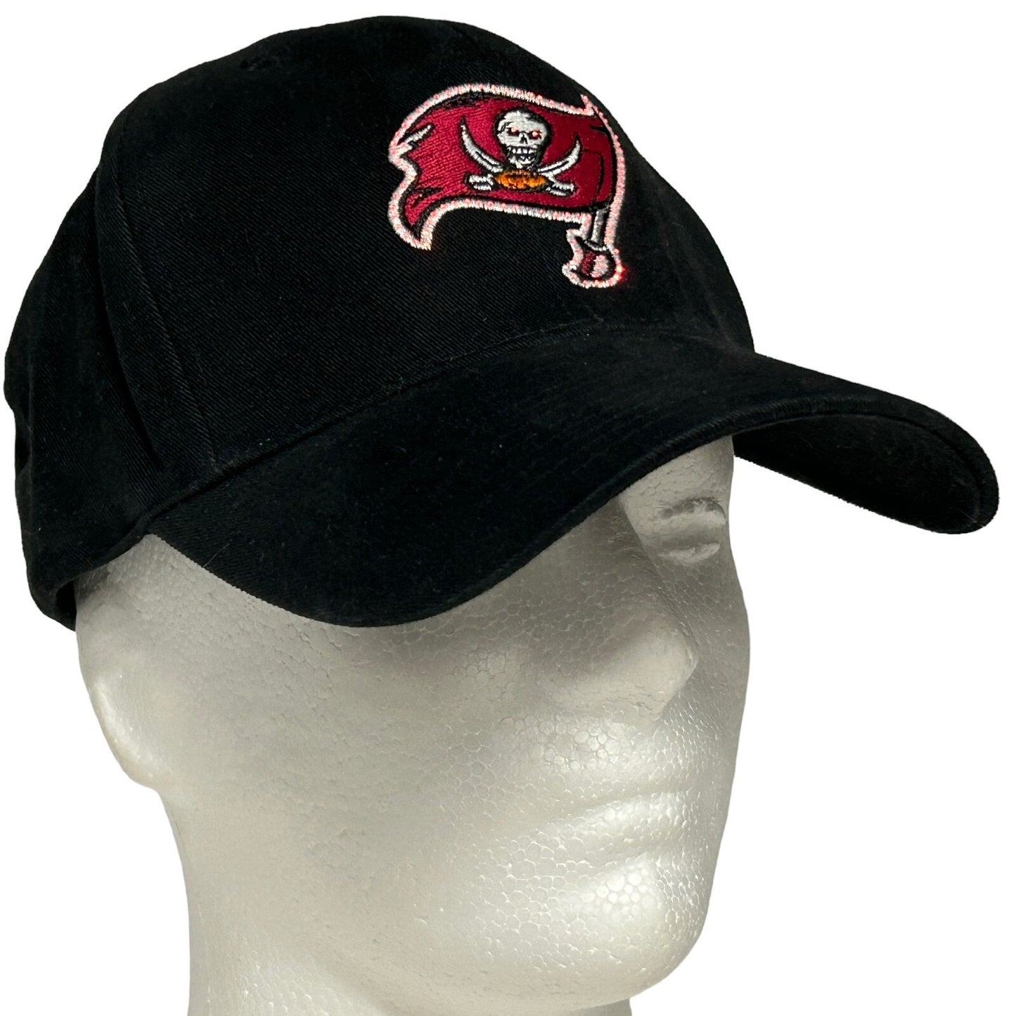 Vintage Tampa Bay Buccaneers Blinking Hat Baseball Cap Flashing Light Up Black