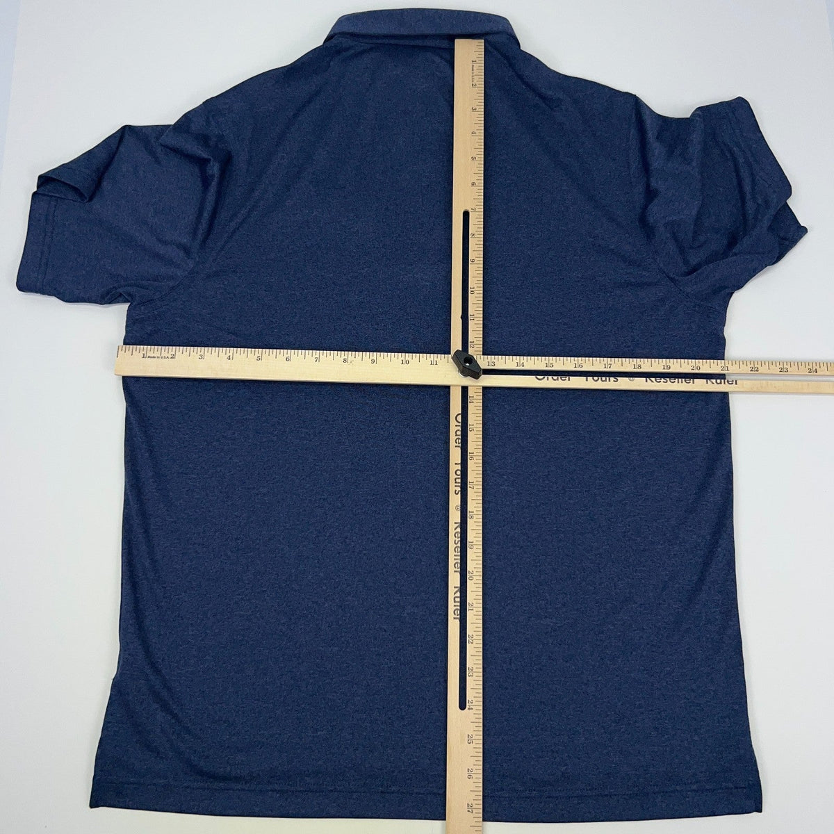 Culver's Embroidered Polo Shirt Mens M Medium Charles River Apparel Heather Navy
