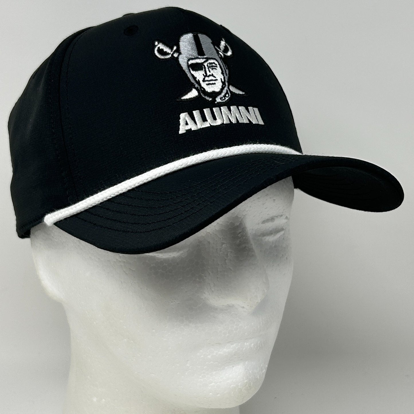 Las Vegas Raiders Alumni Hat Baseball Cap Rope Corded Cap America Black Snapback