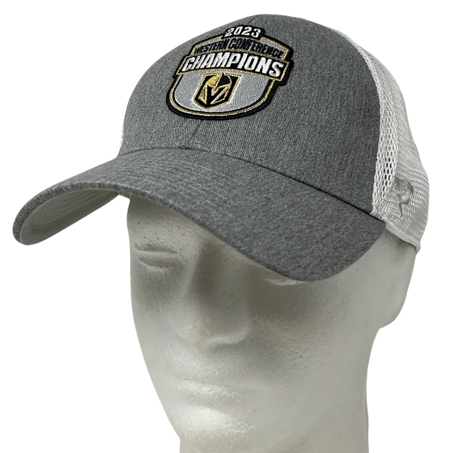 Las Vegas Golden Knights 2023 Champions Trucker Hat Baseball Cap Snapback Gray