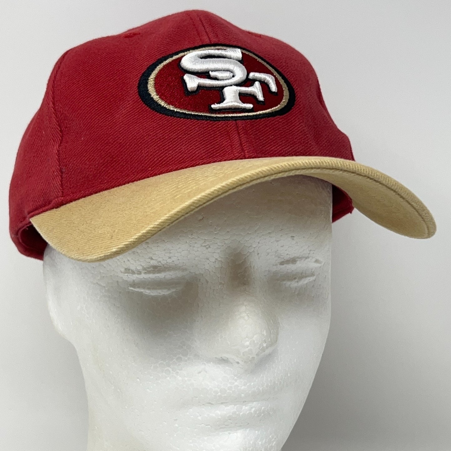 San Francisco SF 49ers Hat Baseball Cap Red NFL Football Strapback 6 Panel