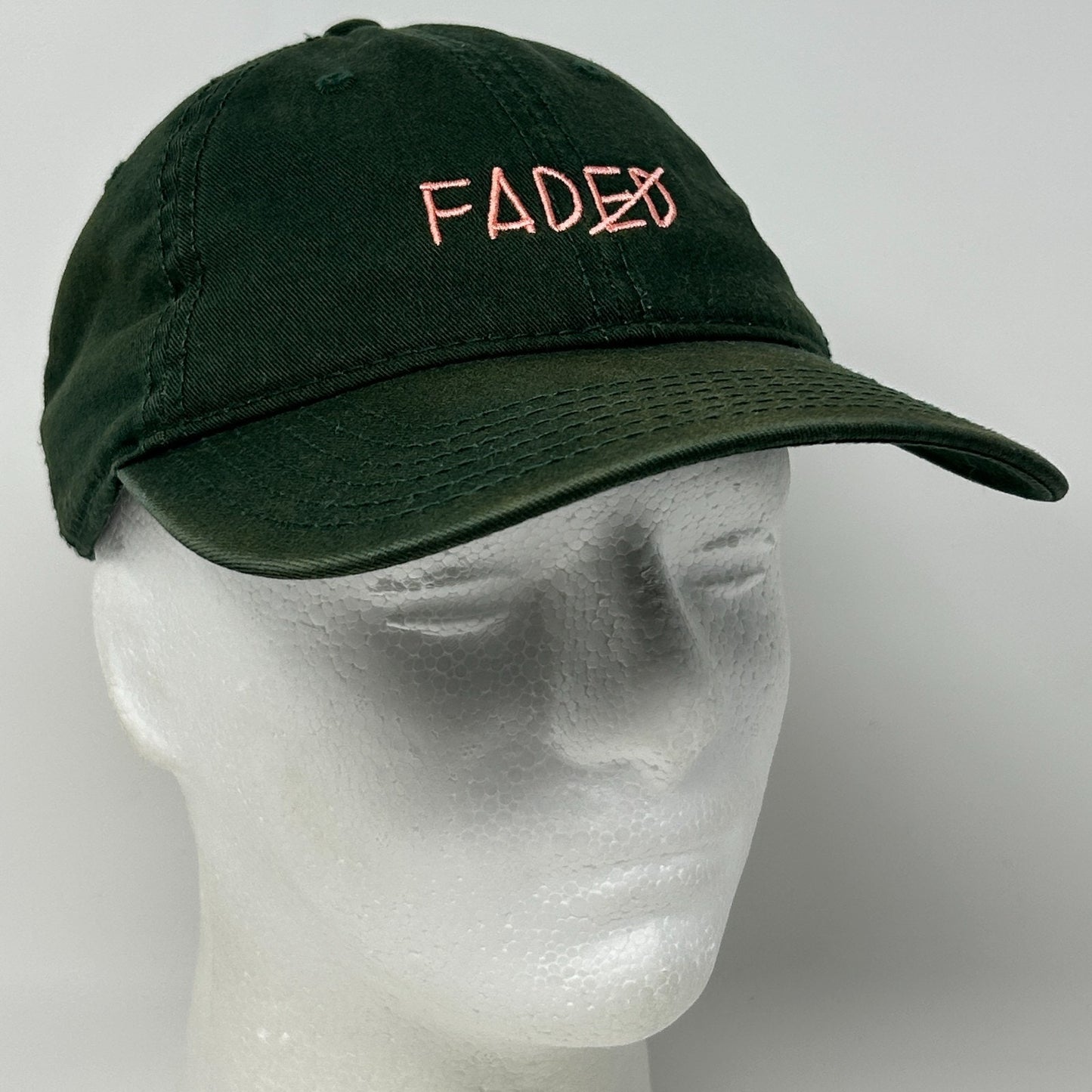 KNYEW Faded Dad Hat Baseball Cap Keeping New York Every Where NY Strapback Green - Neon Vintage