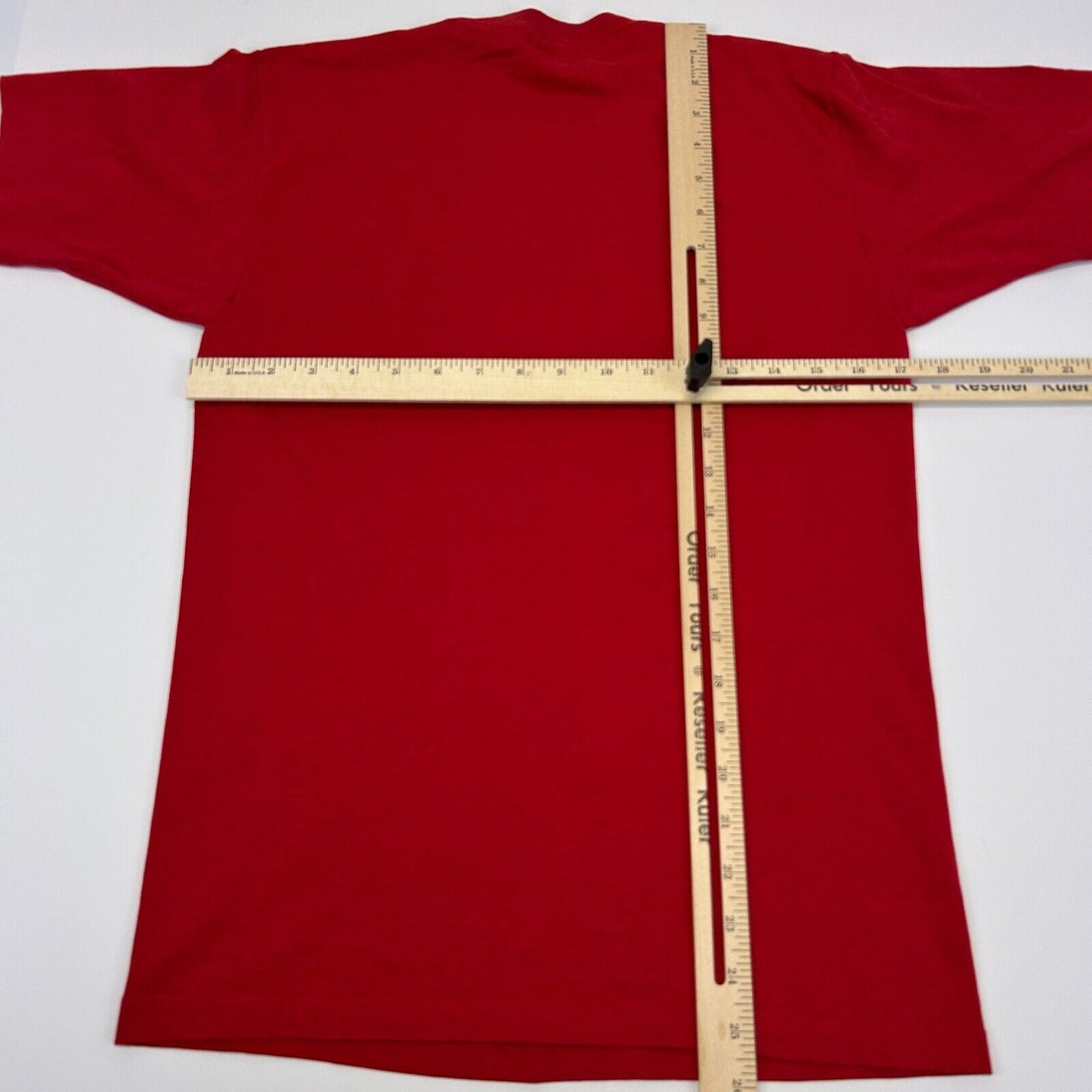 Vintage Atlantic City Sail Club T Shirt Mens Small New Jersey Yachting 80s Red