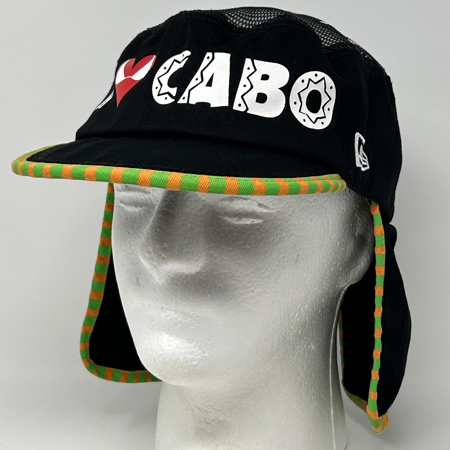 I Love Cabo Surf Summit 2016 Sun Hat Cadet Cap 2016 New Era Black Small-Medium