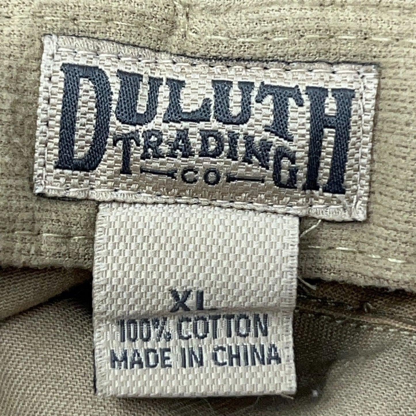 Duluth Trading Co Boonie Hat Bush Booney Bucket Fishing Garden Beige XL X-Large
