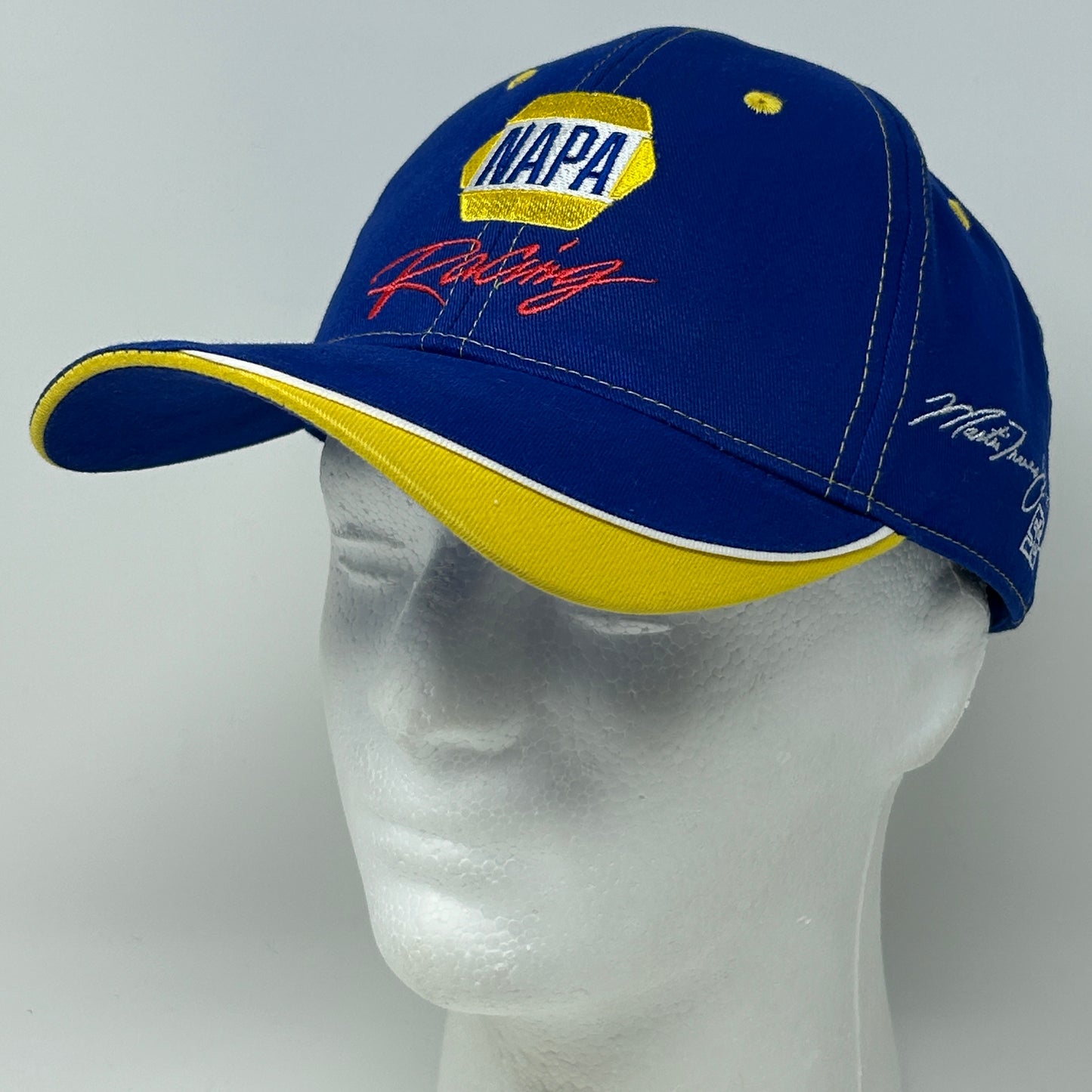 NAPA Auto Racing Hat Baseball Cap NASCAR NHRA Motorsports Capps Strapback Blue