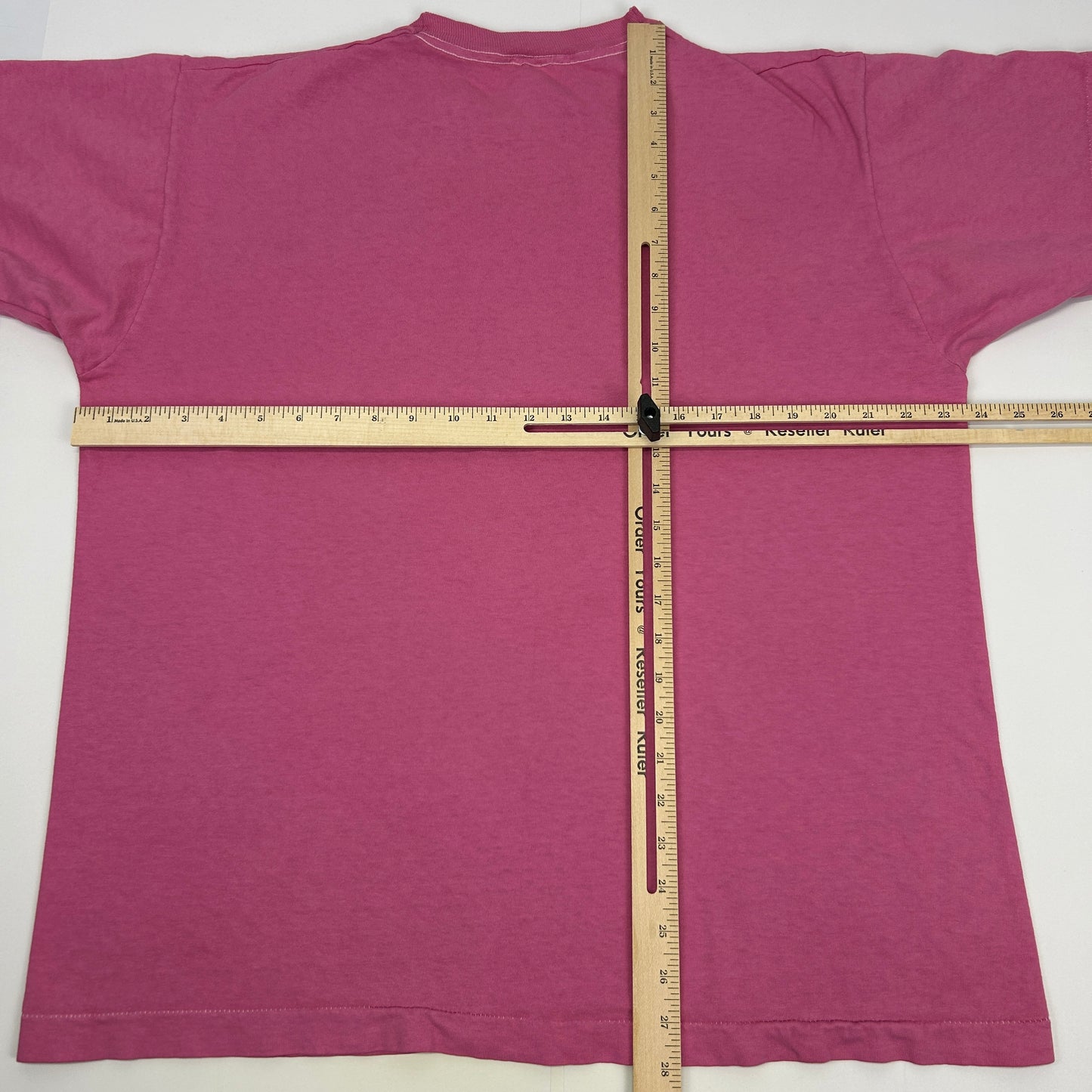 Vintage Second and Seneca Building T Shirt Seattle Architecture Pink XL X-Large