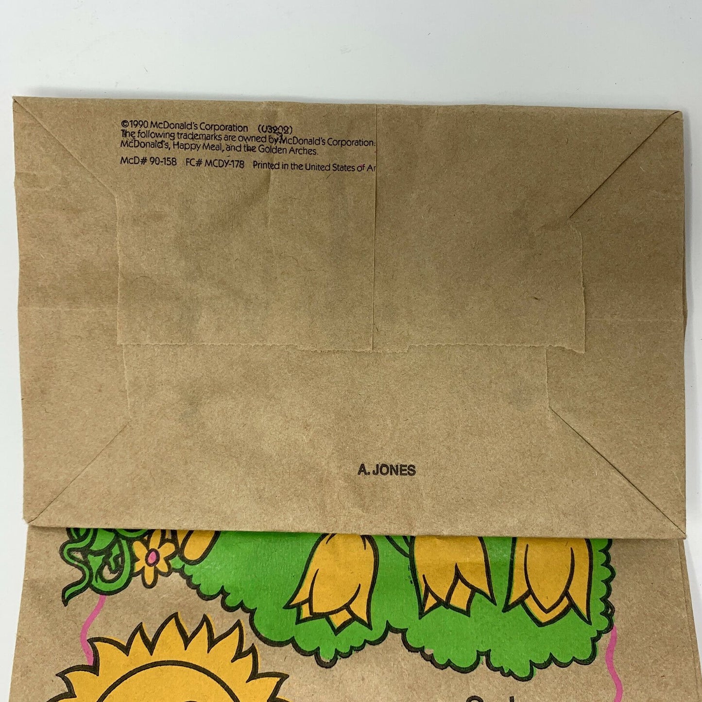 Vintage 90s McDonalds Natures Helpers Happy Meal 1 Bag 3 Garden Toys Fast Food