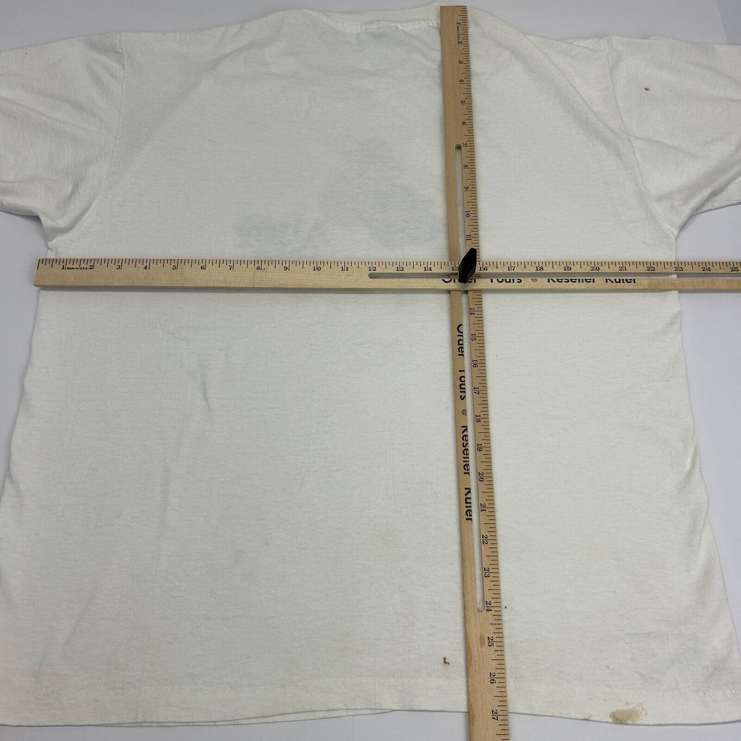 复古 AMF 可口可乐保龄球 T 恤男式大号保龄球手 Alley Cats 90 年代美国白色