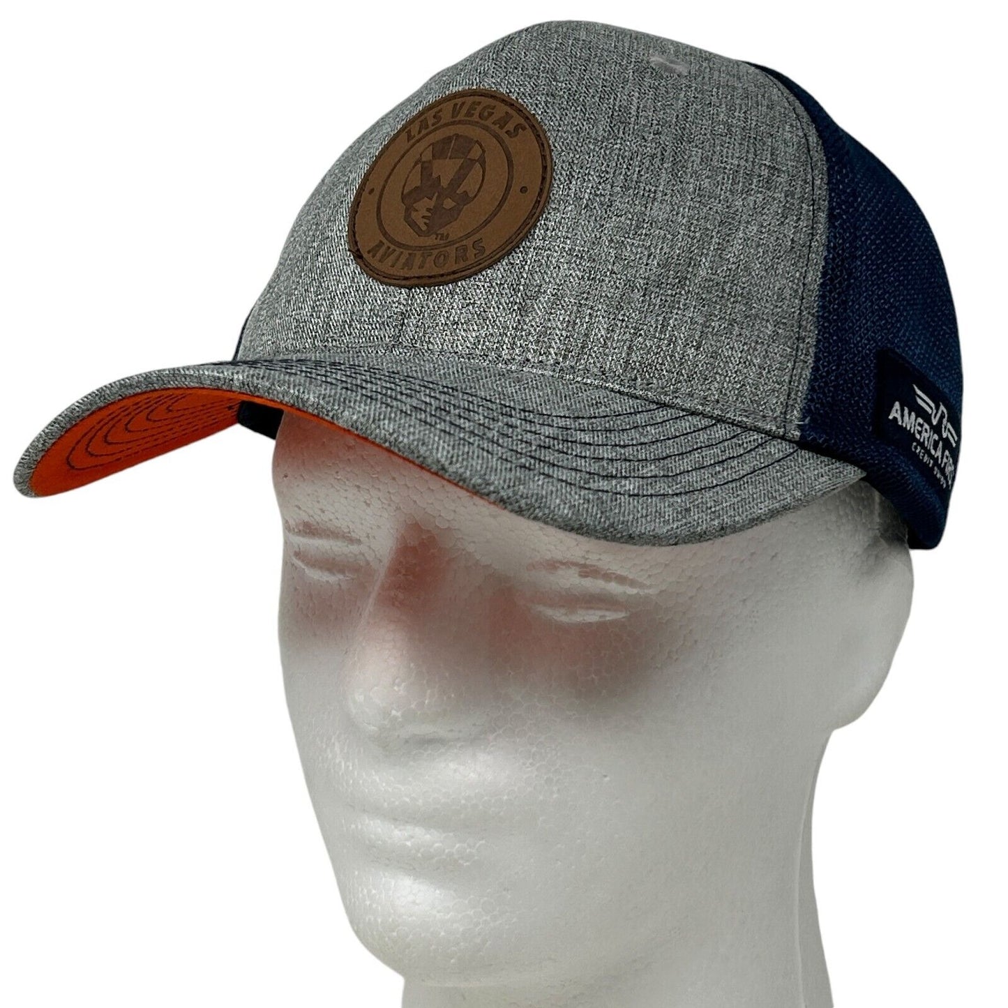 Las Vegas Aviators Trucker Hat Baseball Cap MiLB 6 Panel Mesh Snapback Blue