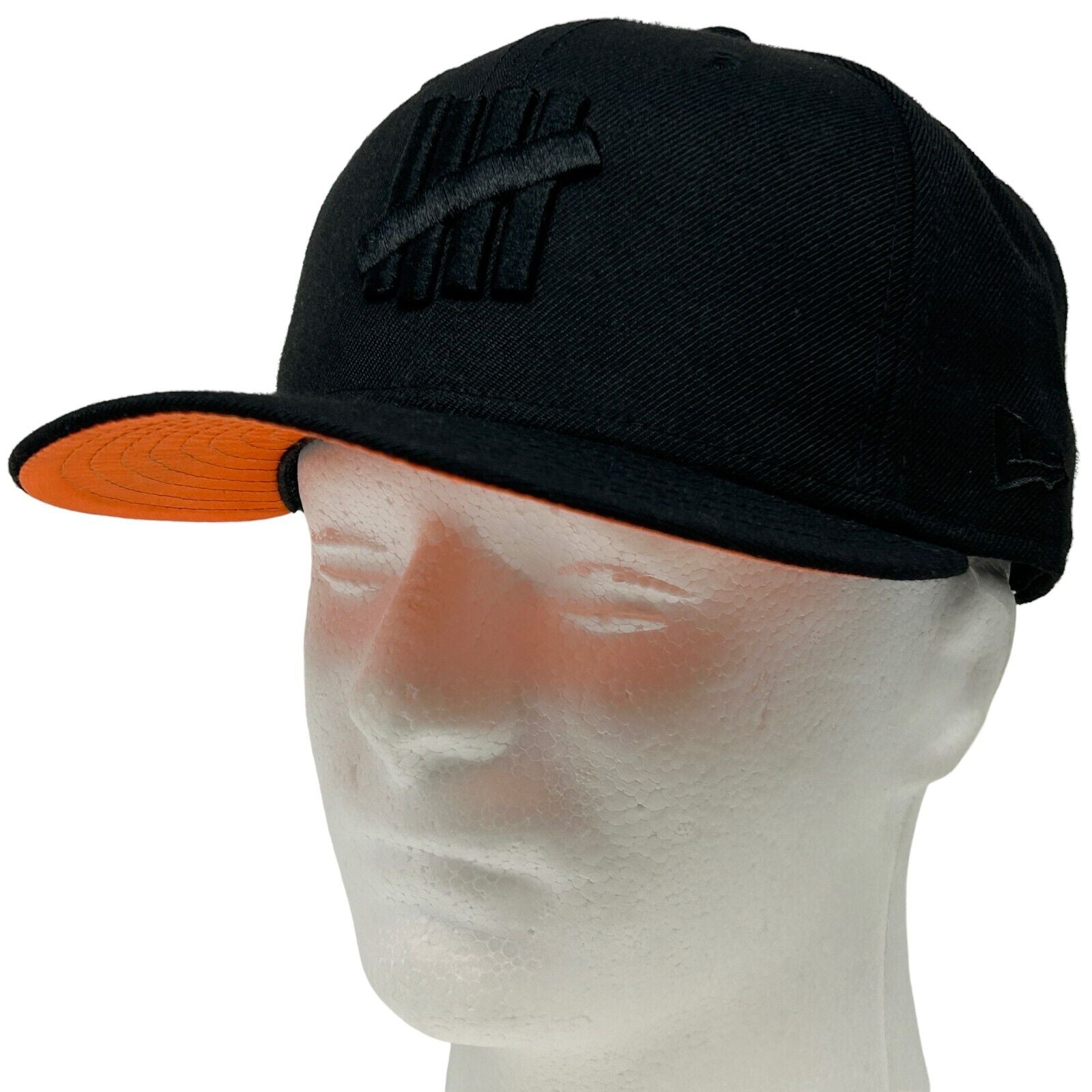 Undefeated x New Era 59Fifty Hat Black Streetwear Wool Baseball