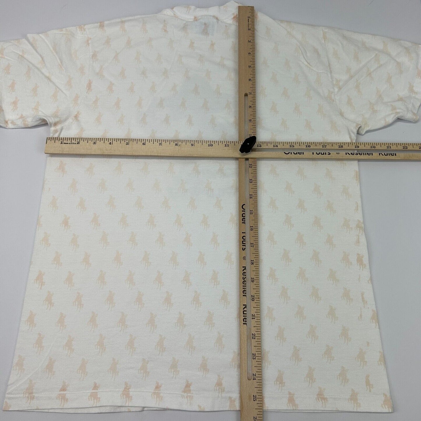 Vintage Women of the Wild West T Shirt Mens Medium Buffalo Bill Cowgirl White