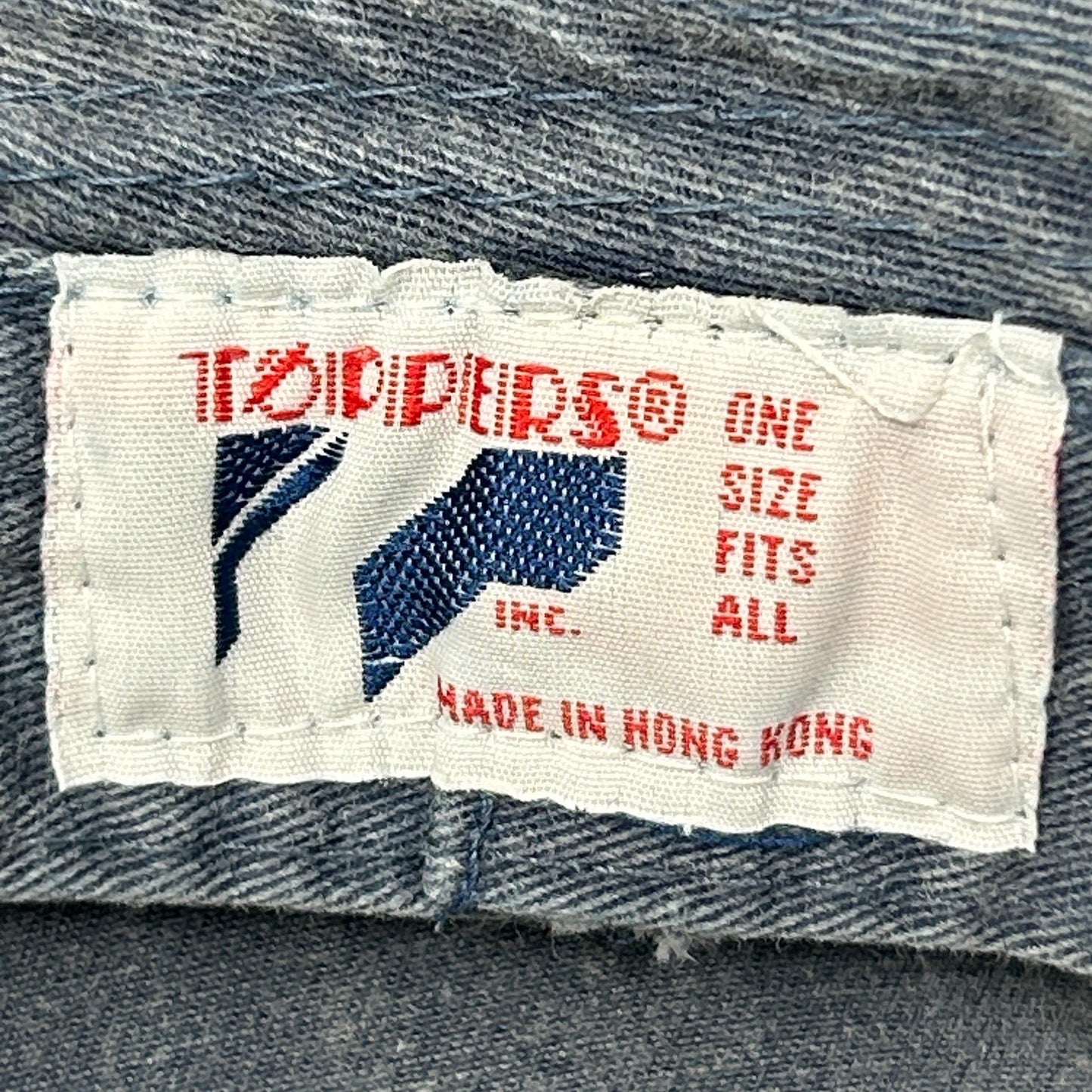 Vintage StarKist Charlie the Tuna Bucket Hat Blue Fishermans Hat Pail Hat S-M