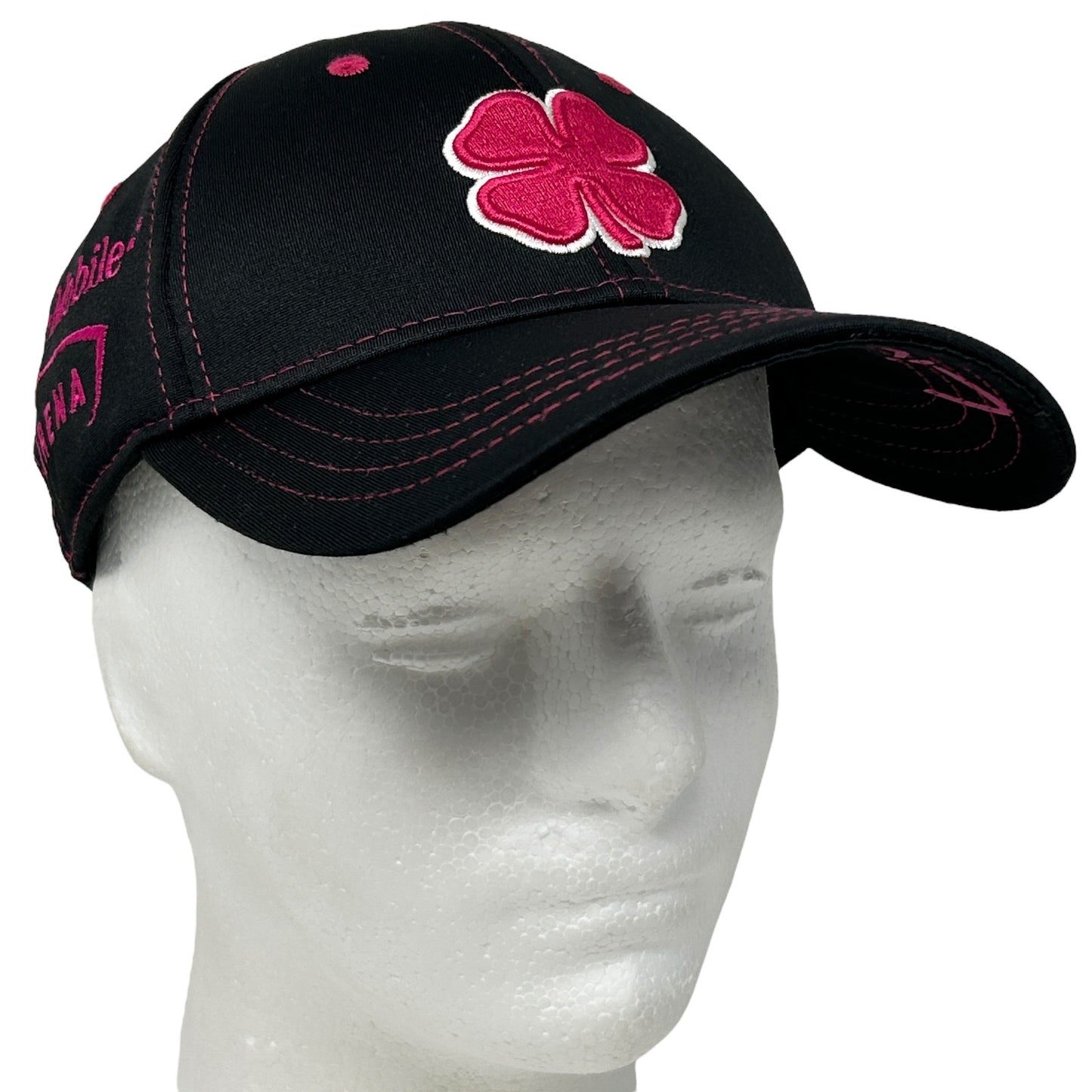 Black Clover T-Mobile Arena Las Vegas Hat Baseball Cap Black Flex Fitted S/M