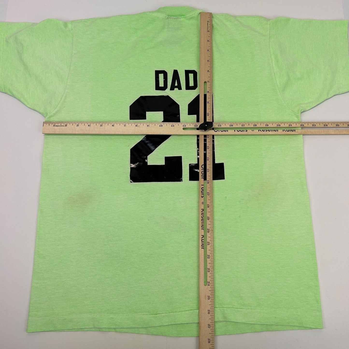 Vintage 80s 90s Kinky Jalapenos T Shirt Baseball Softball Dad USA Green L Large