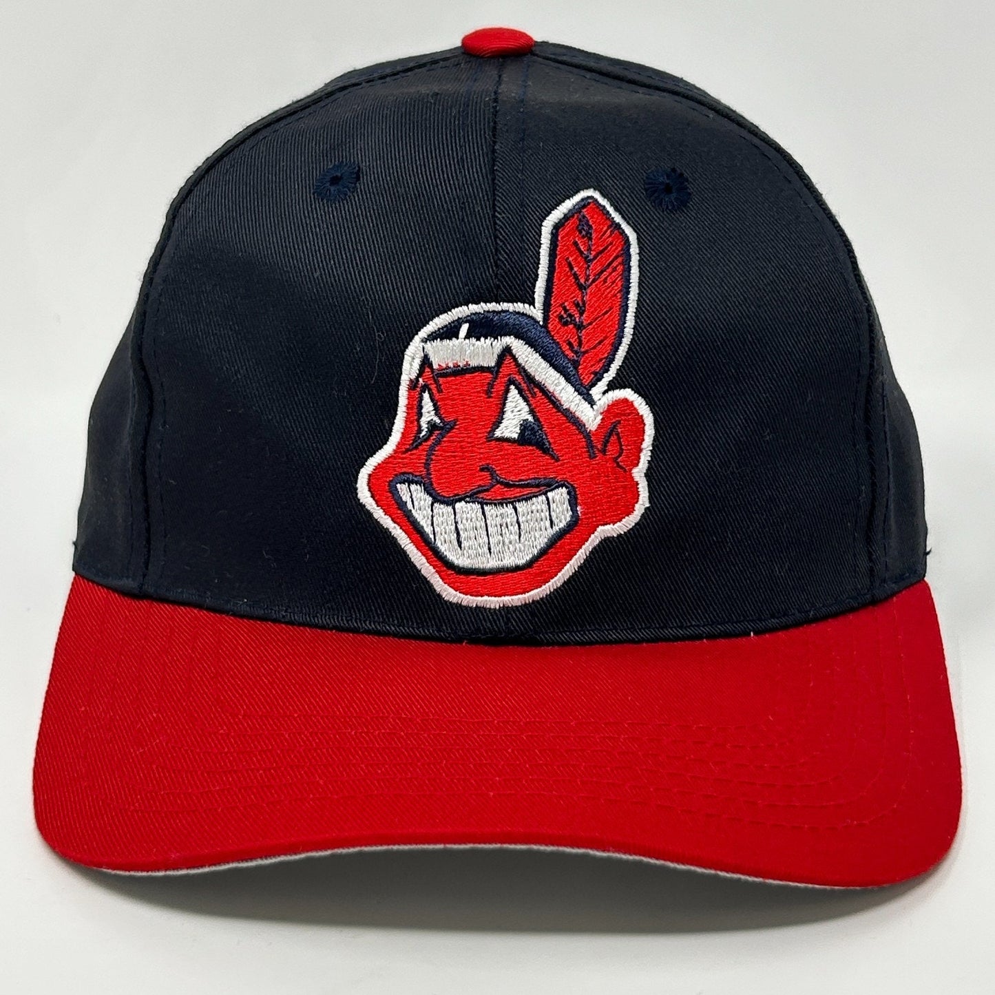 Vintage Cleveland Guardians Chief Wahoo Youth Hat Baseball Cap Indians New Era