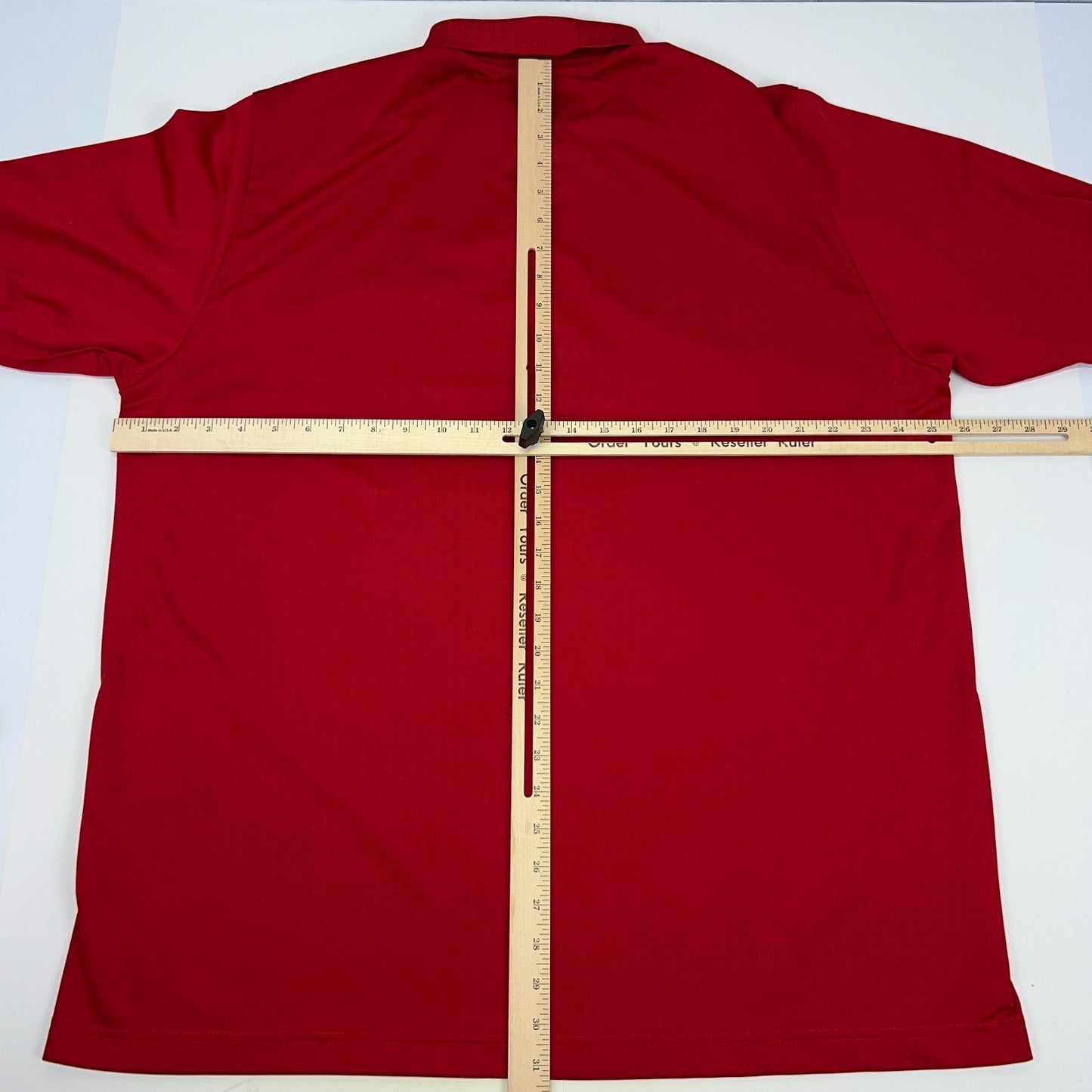 Hornady Ammunition Performance Polo Shirt Firearms Guns Bullets Red Mens XXL 2XL