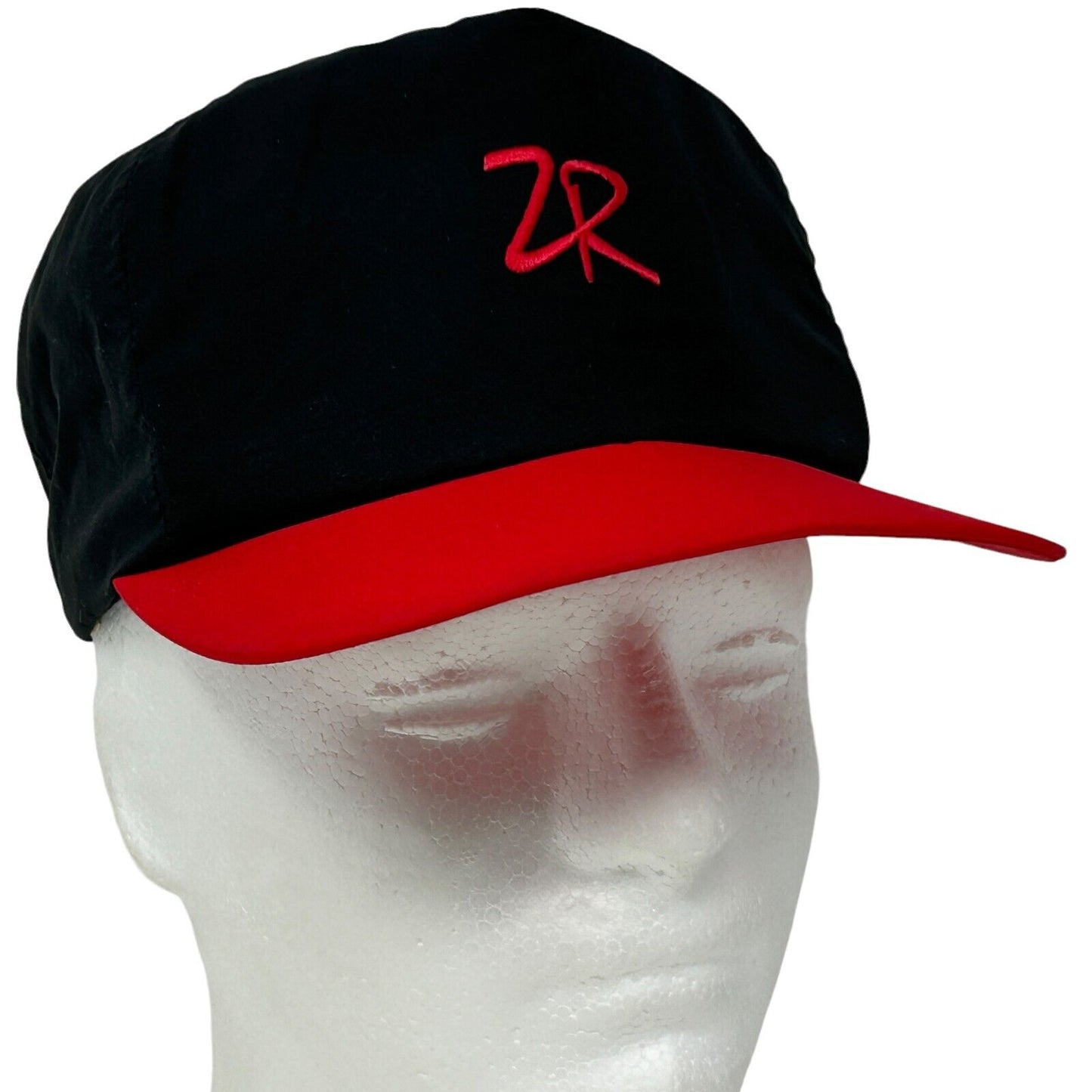 Vintage 90s ZR Zero Restriction Gore-Tex Hat Cap Golfer Golfing Snapback Black - Neon Vintage
