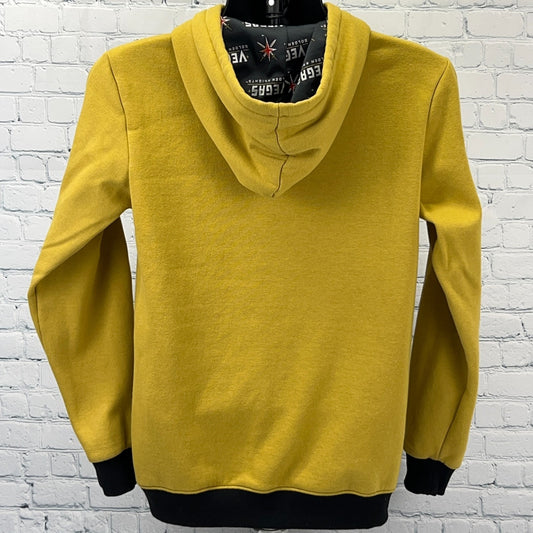 Las Vegas Golden Knights Hoodie Hooded Sweatshirt NHL Hockey Yellow S Small