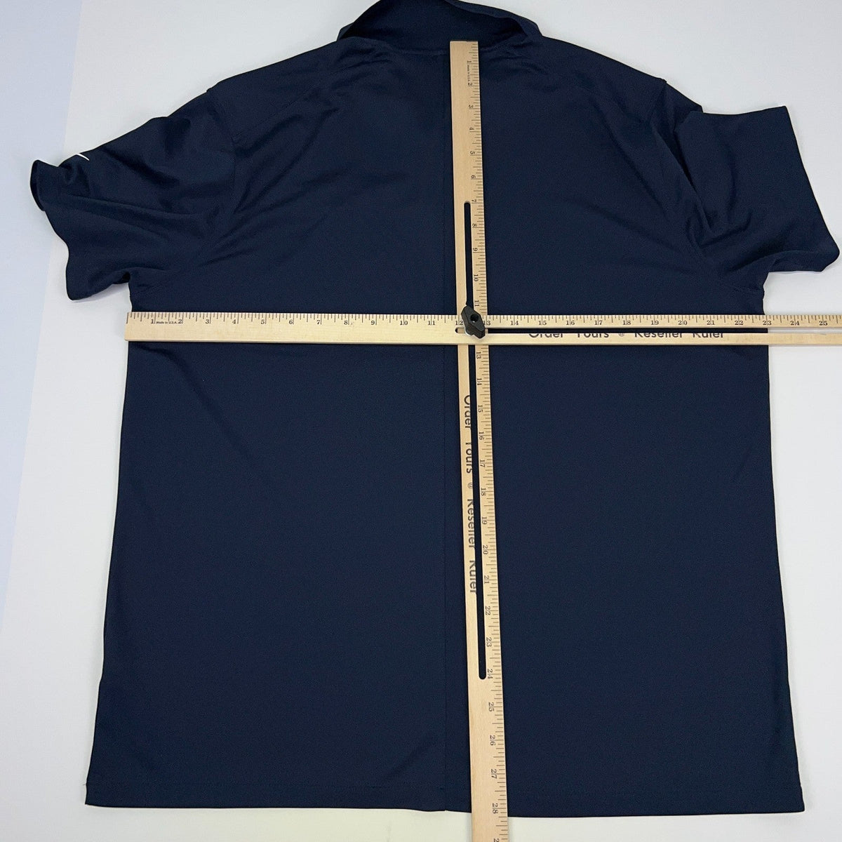 BYU Cougars Golf Nike Dri-FIT Embroidered Navy Blue Polo Shirt Mens L Large