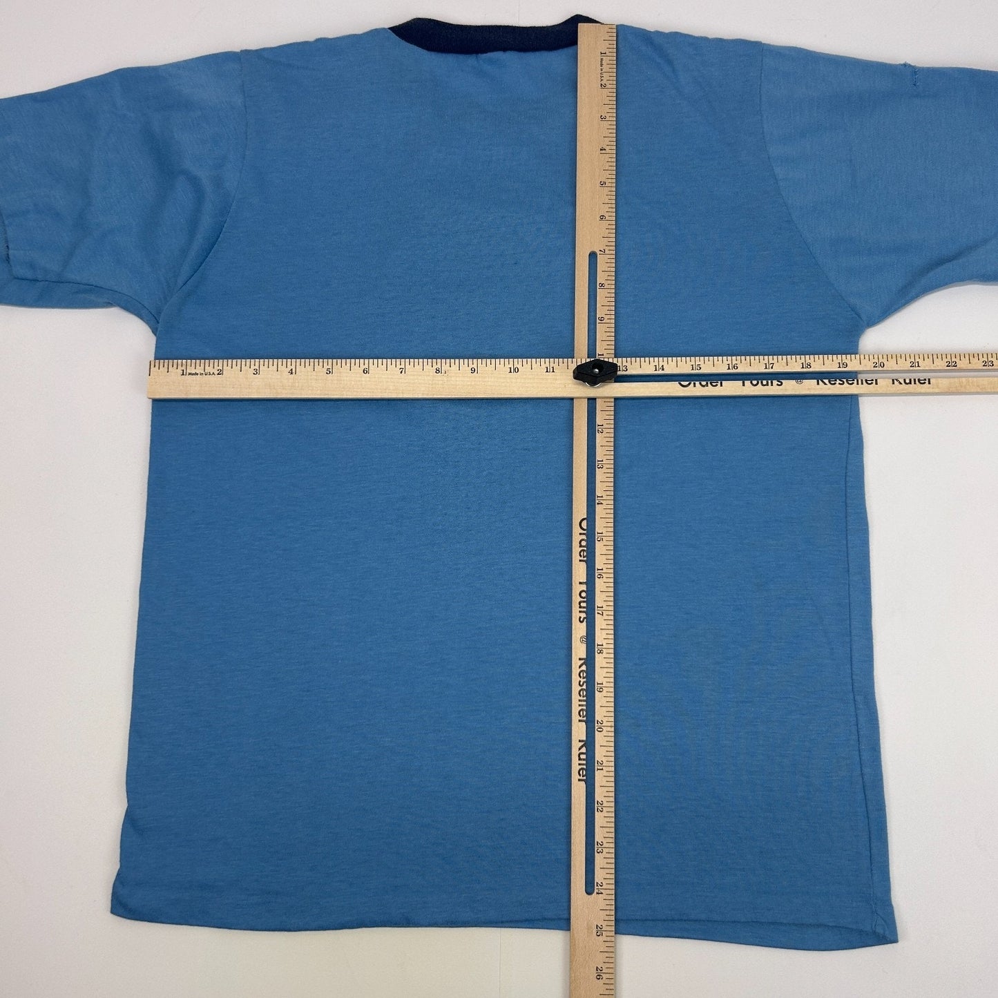 Vintage 70s Bugs Bunny USA T Shirt Patriotic Independence Day Blue Tee M Medium