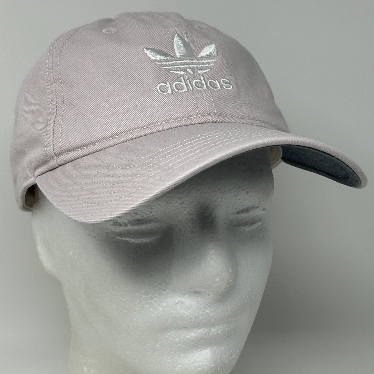 Adidas Trefoil Hat Baseball Cap Pink Logo Strapback 6 Panel