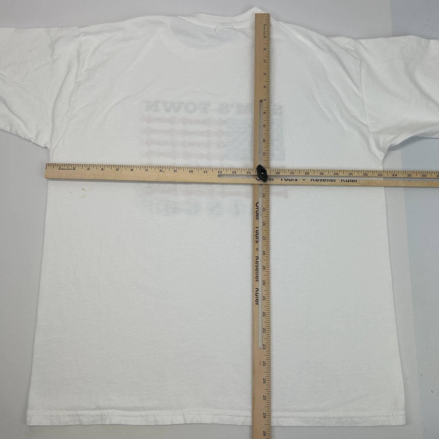 Vintage Sams Town Casino Bingo T Shirt Mens XL X-Large White Y2Ks Las Vegas USA