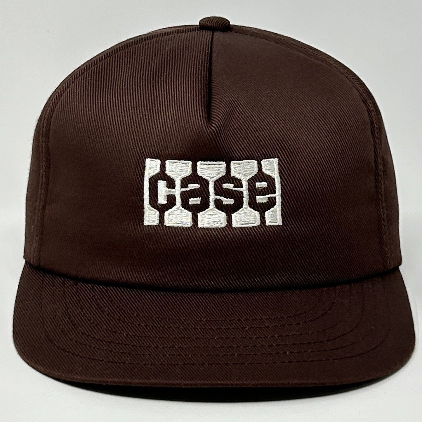 Vintage Case IH Hat Cap Brown 80s Farming Farmer Tractor Full Foam Snapback USA