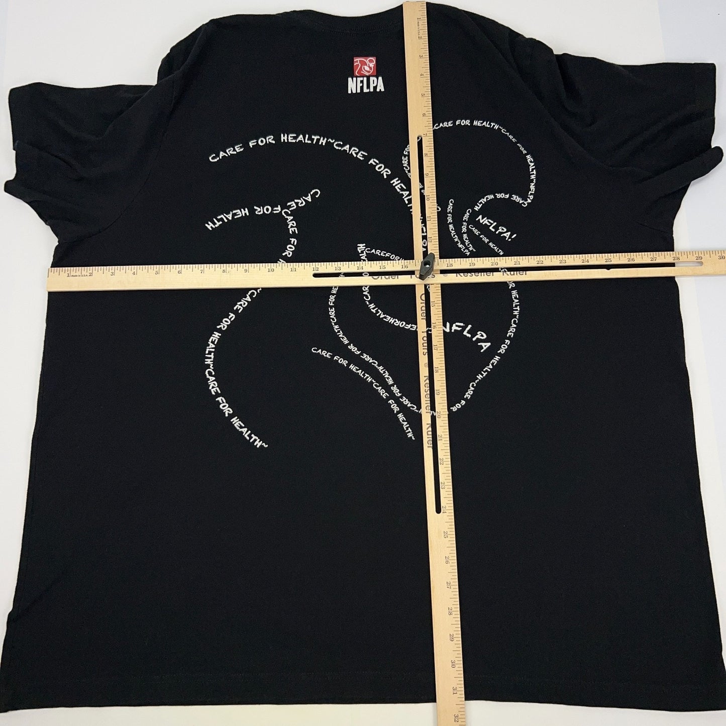 NFLPA Care For Health T Shirt NFL Players Association Football Black 3XL XXXL