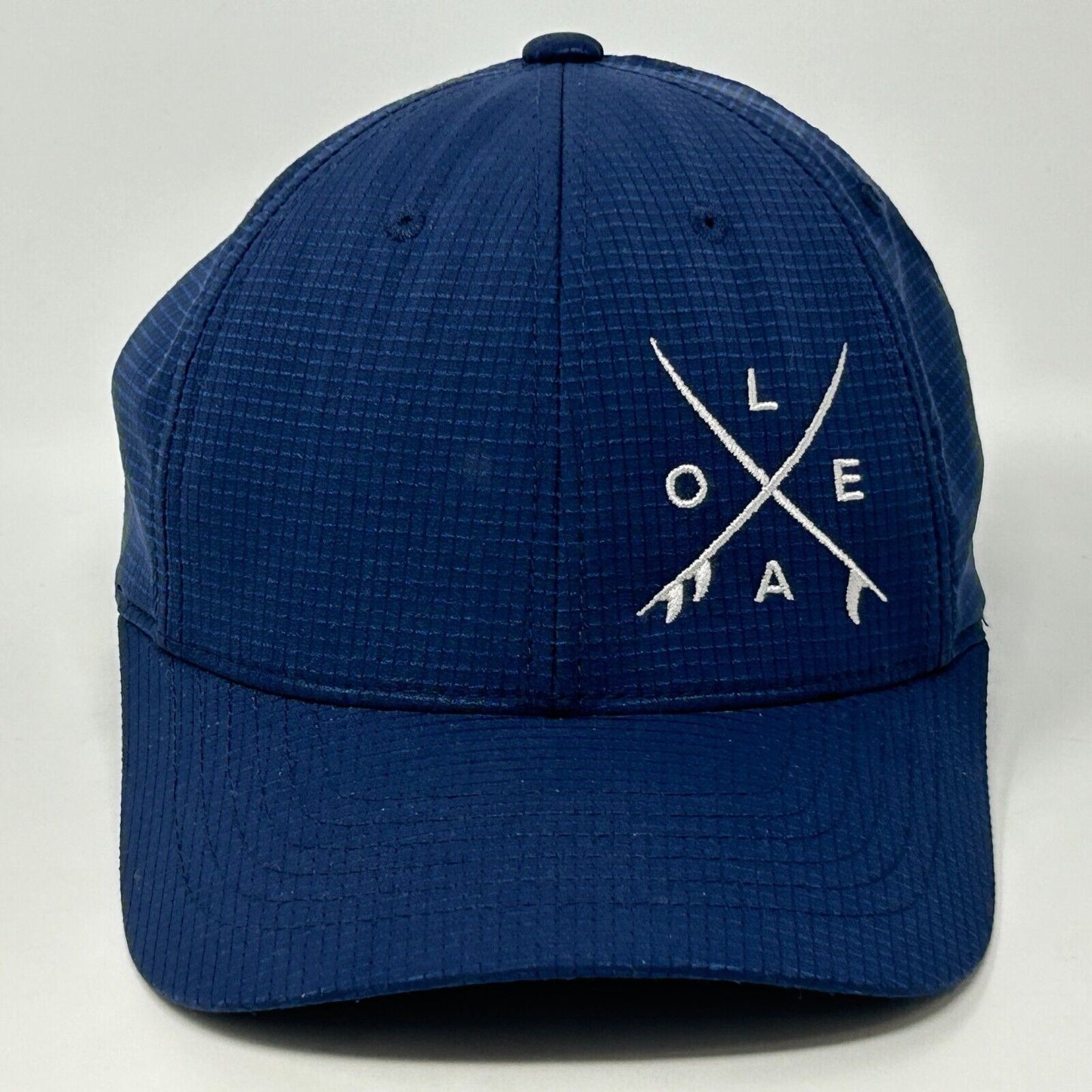 Gorra de béisbol Olea Surfboards Baja México Costa Azul Surfer Blue Flexfit L-XL