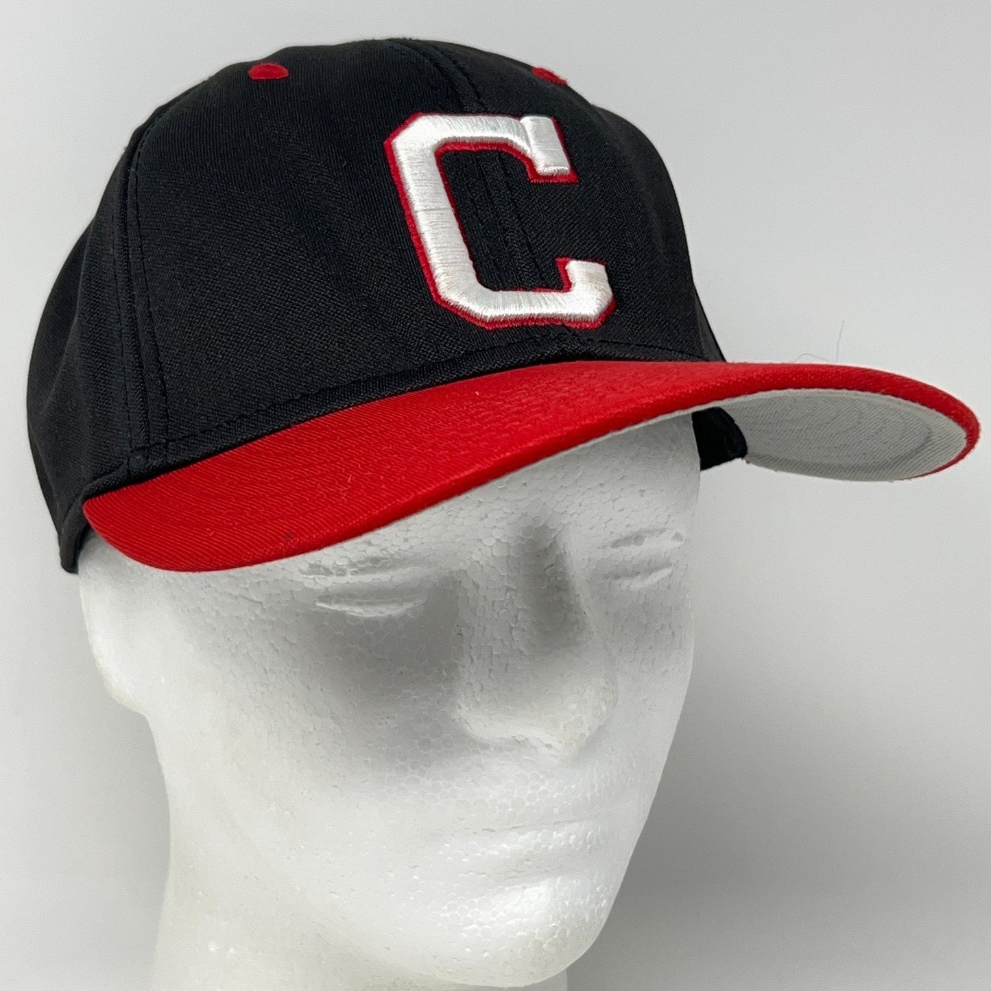 Cleveland Guardians Hat Baseball Cap Blue Indians MLB The Game Flex Fitted OSFM