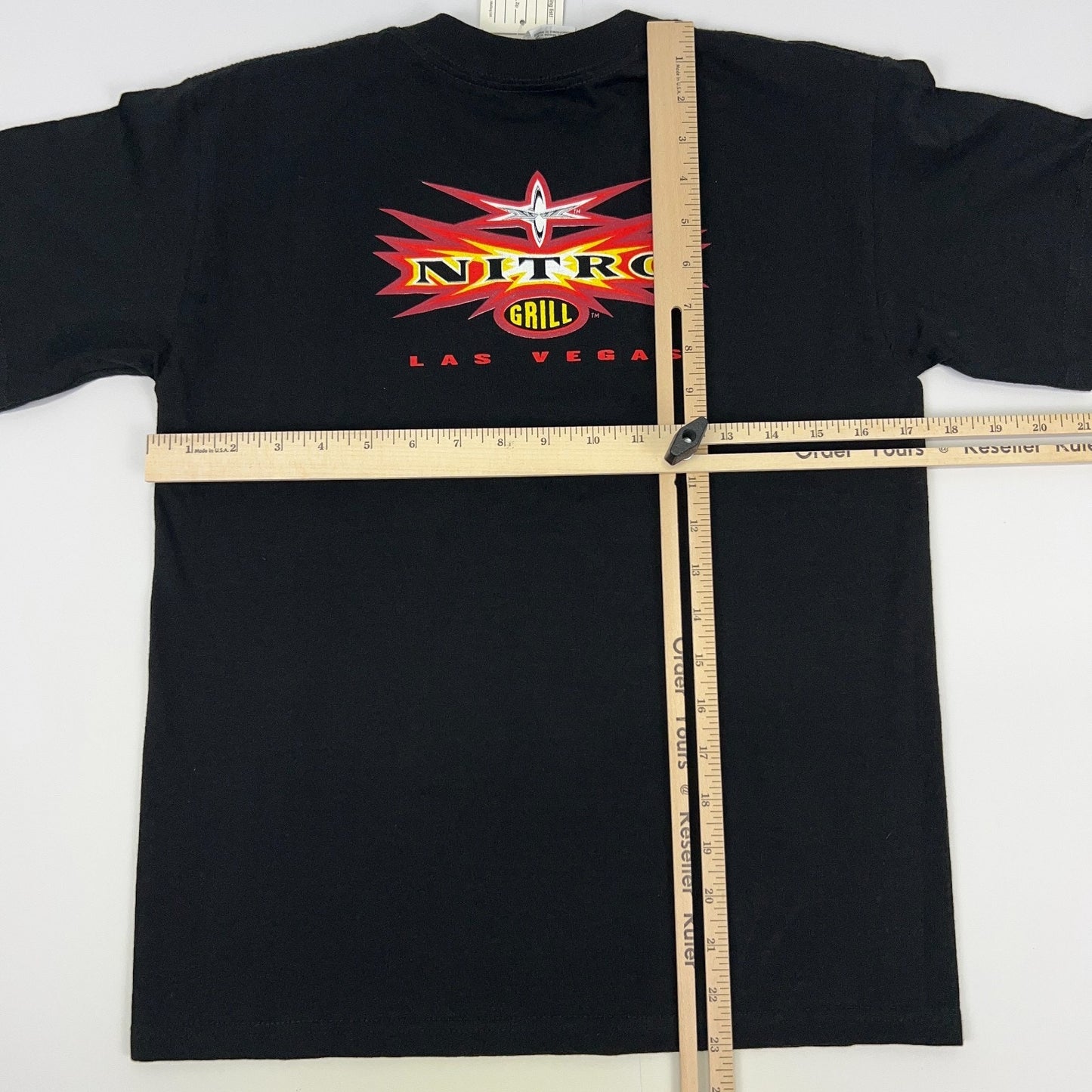 Vintage The Four Horsemen WCW NWO T Shirt Nitro Grill Las Vegas Black S Small