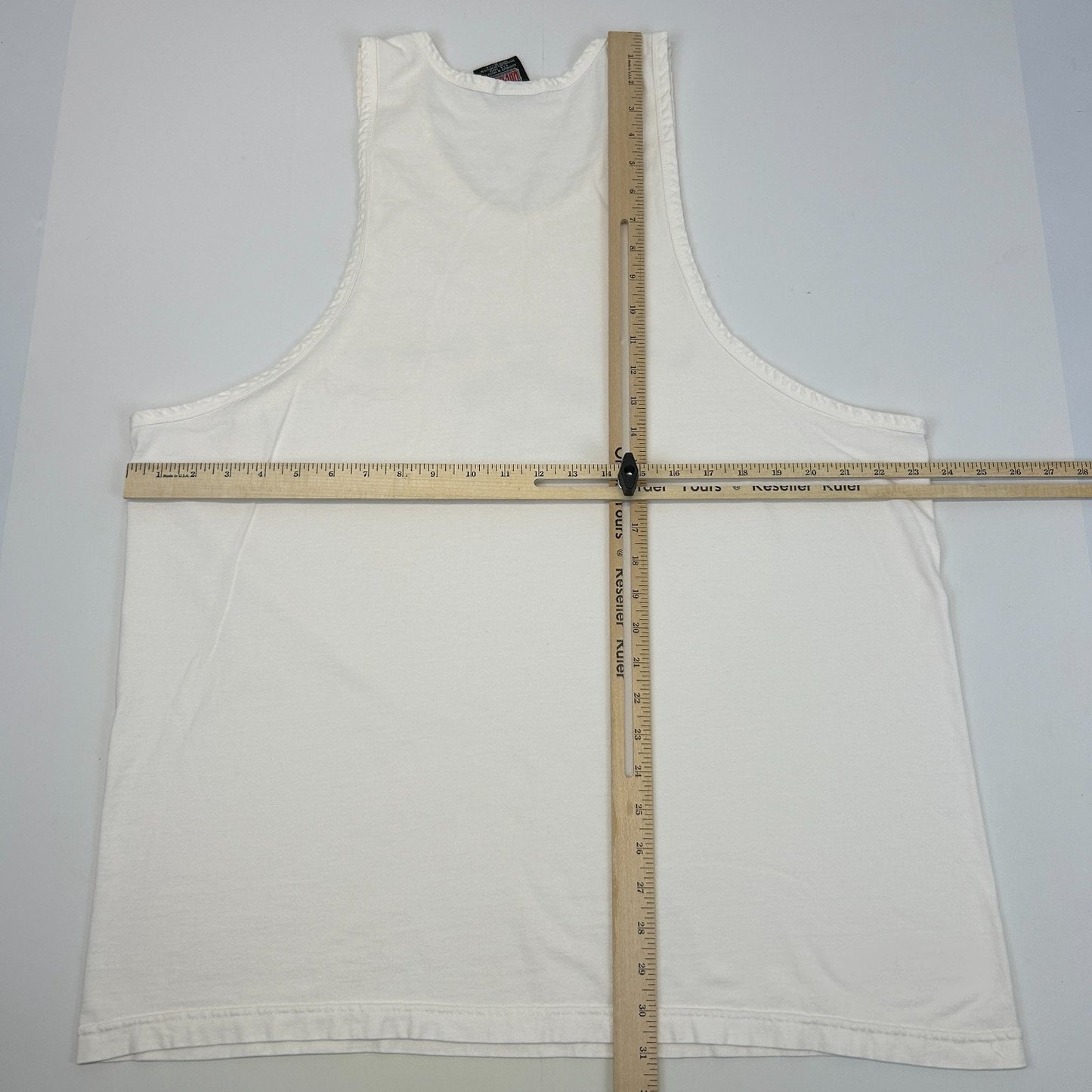 Vintage 90s Las Vegas Tank Top Shirt Casino Gambling Gambler White XL X-Large