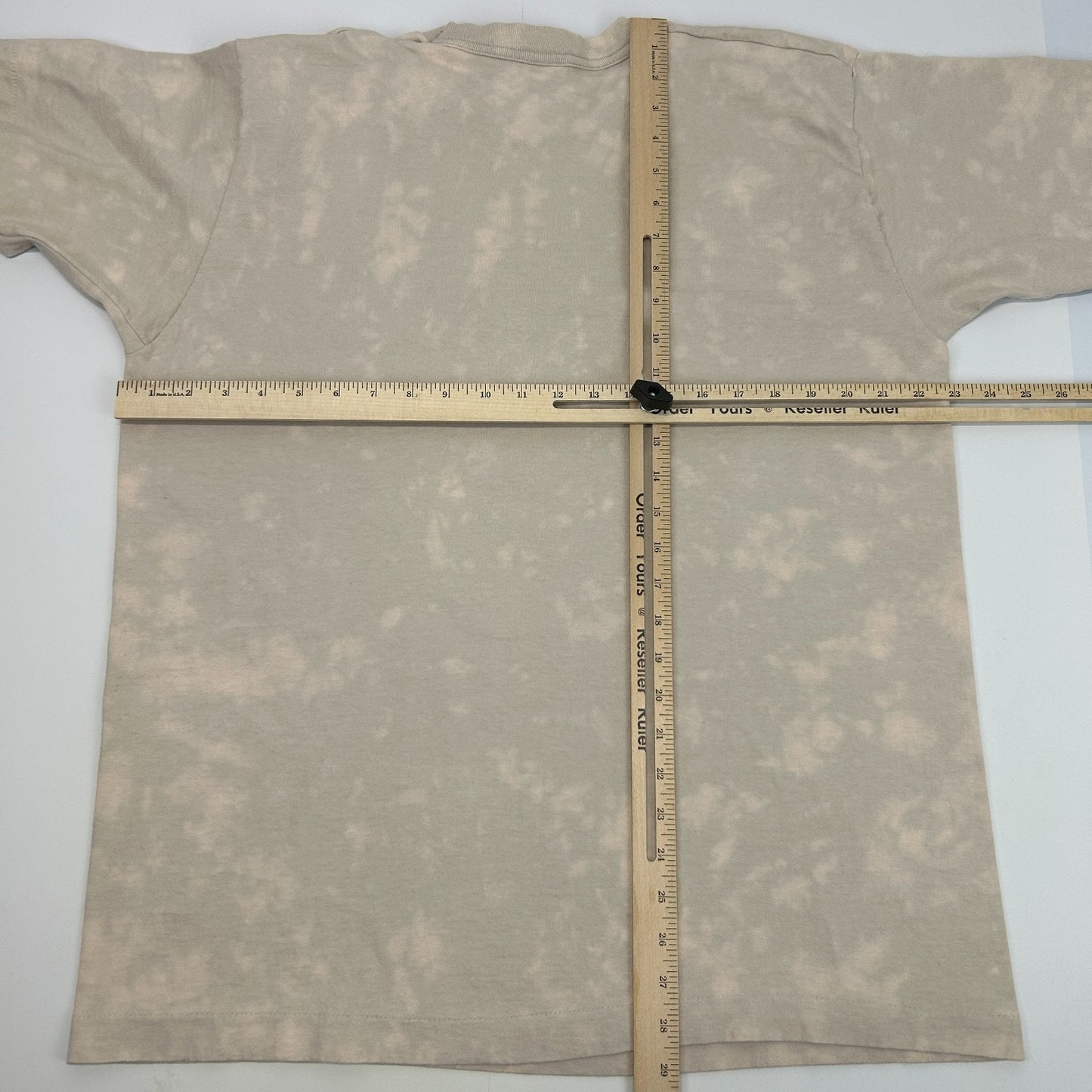 Vintage 1995 Peachtree Road Race T Shirt Mens XL X-Large Beige Atlanta Running